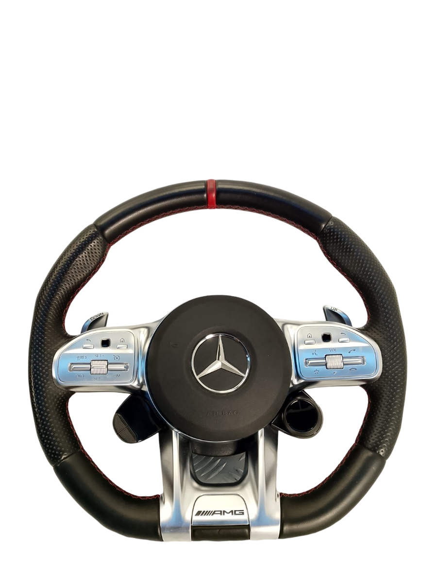 Volante con Airbag AMG Mercedes A200 A250 CLA GLC GLE A35 2.0 OEM A0050051399 - immagine 5