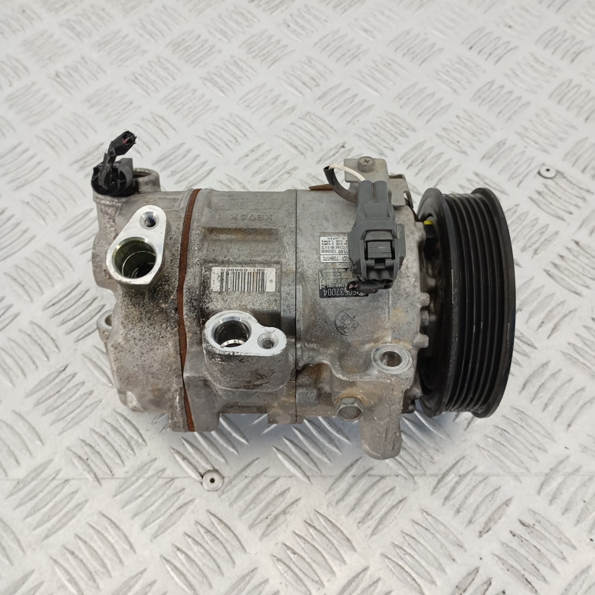 Compressore Climatizzatore Alfa Romeo Stelvio Giulia OEM 50537004 - immagine 4