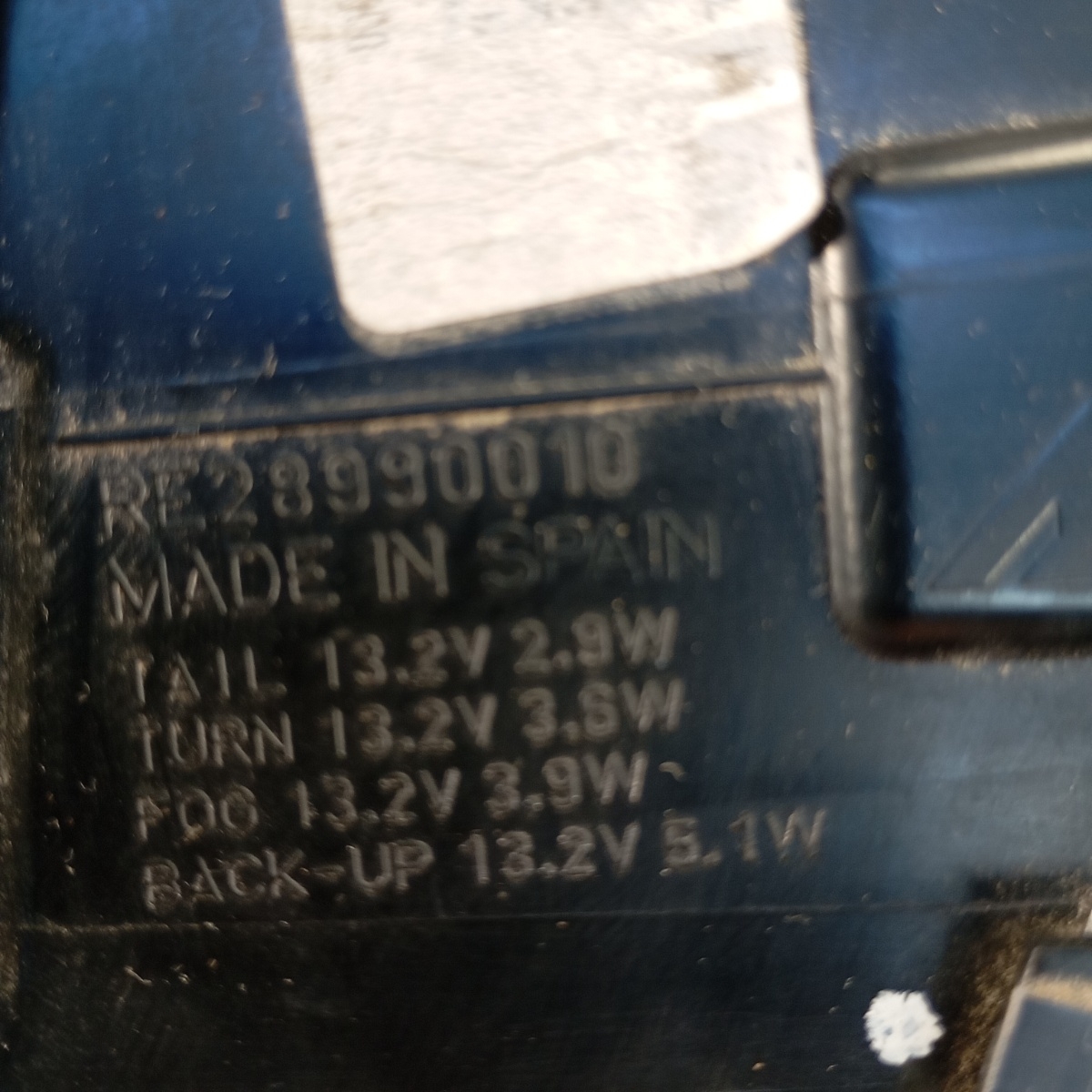 Fanale Posteriore Sinistro Audi A1 GB 2019-2024 1.0 TFSI 82A945093B Portellone - immagine 7