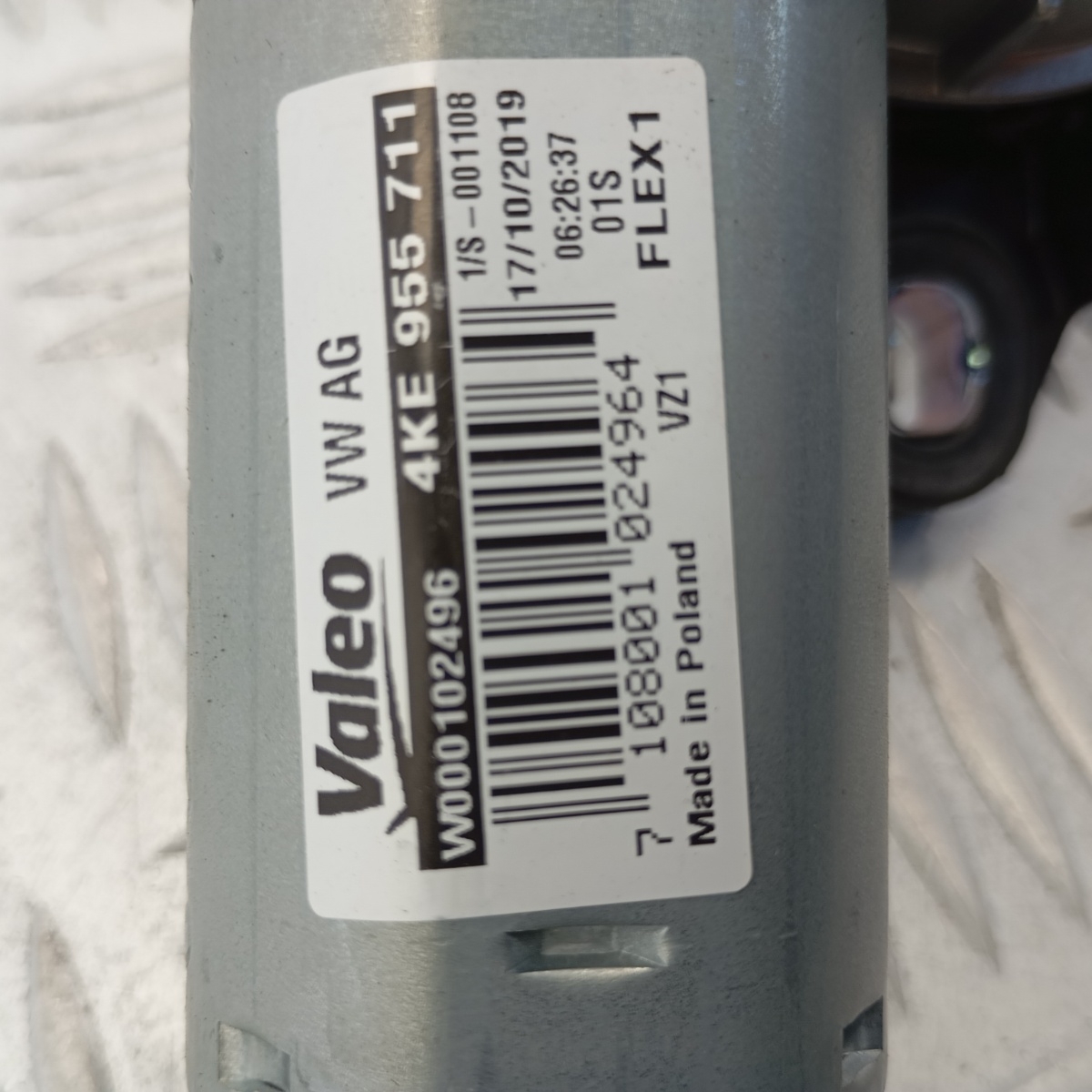 Motorino tergicristallo posteriore Audi Q7 4M VW 4KE Cayenne 9YA Audi A4 2019-2023 OEM 4KE955711 - immagine 5