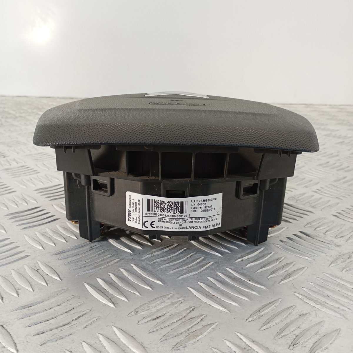 Airbag Volante Citroën Jumper 2014-2023 Airbag Centrale Conducente OEM 34173895 B TRW - immagine 6