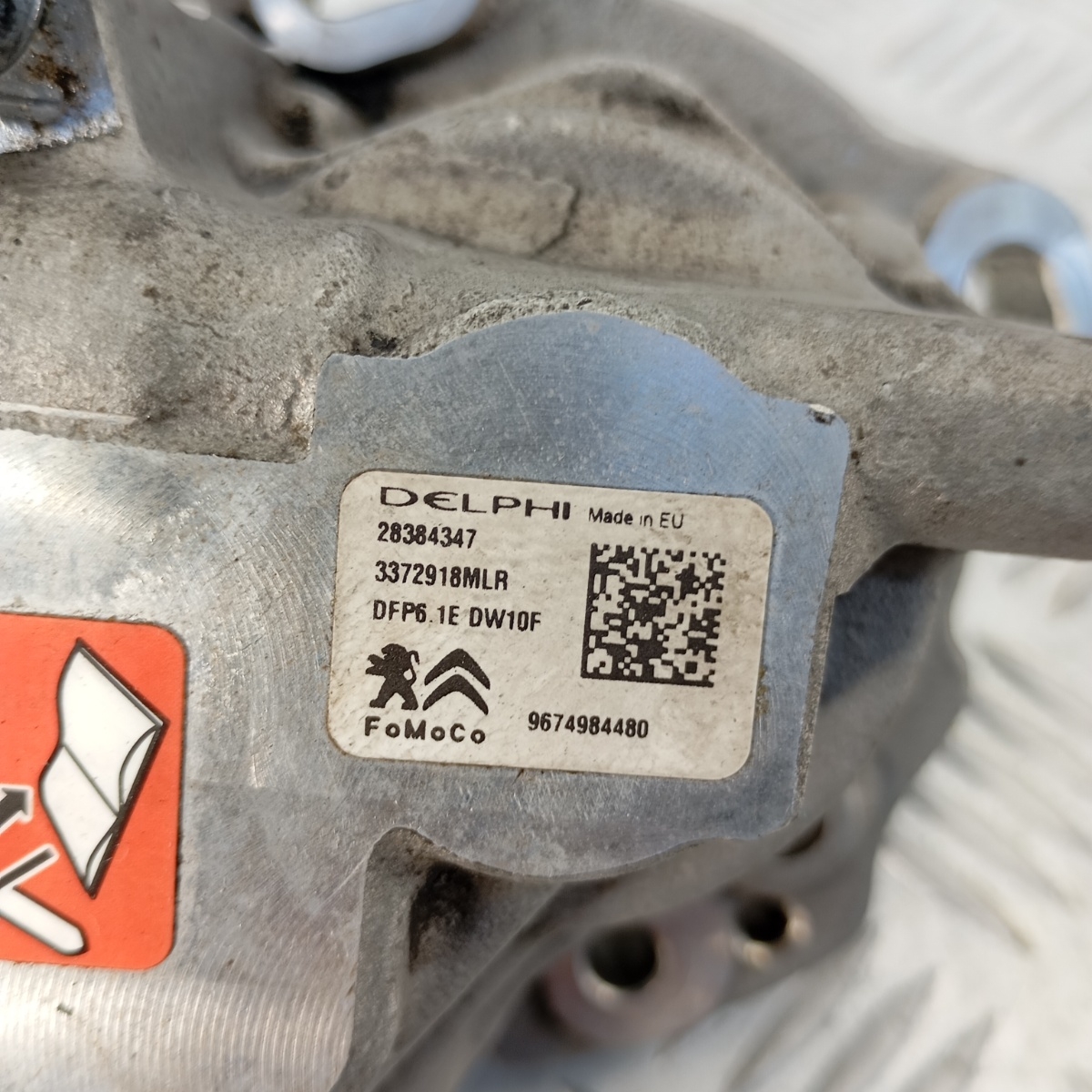 Pompa Iniezione Gasolio PSA Ford 2.0 HDi TDCi OEM 28384347 - immagine 3