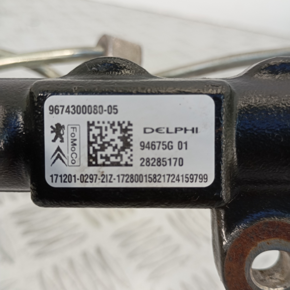 Flauto Iniettori 2.0 HDi TDCi Peugeot Citroën Ford OEM 9674300080 Delphi - immagine 4