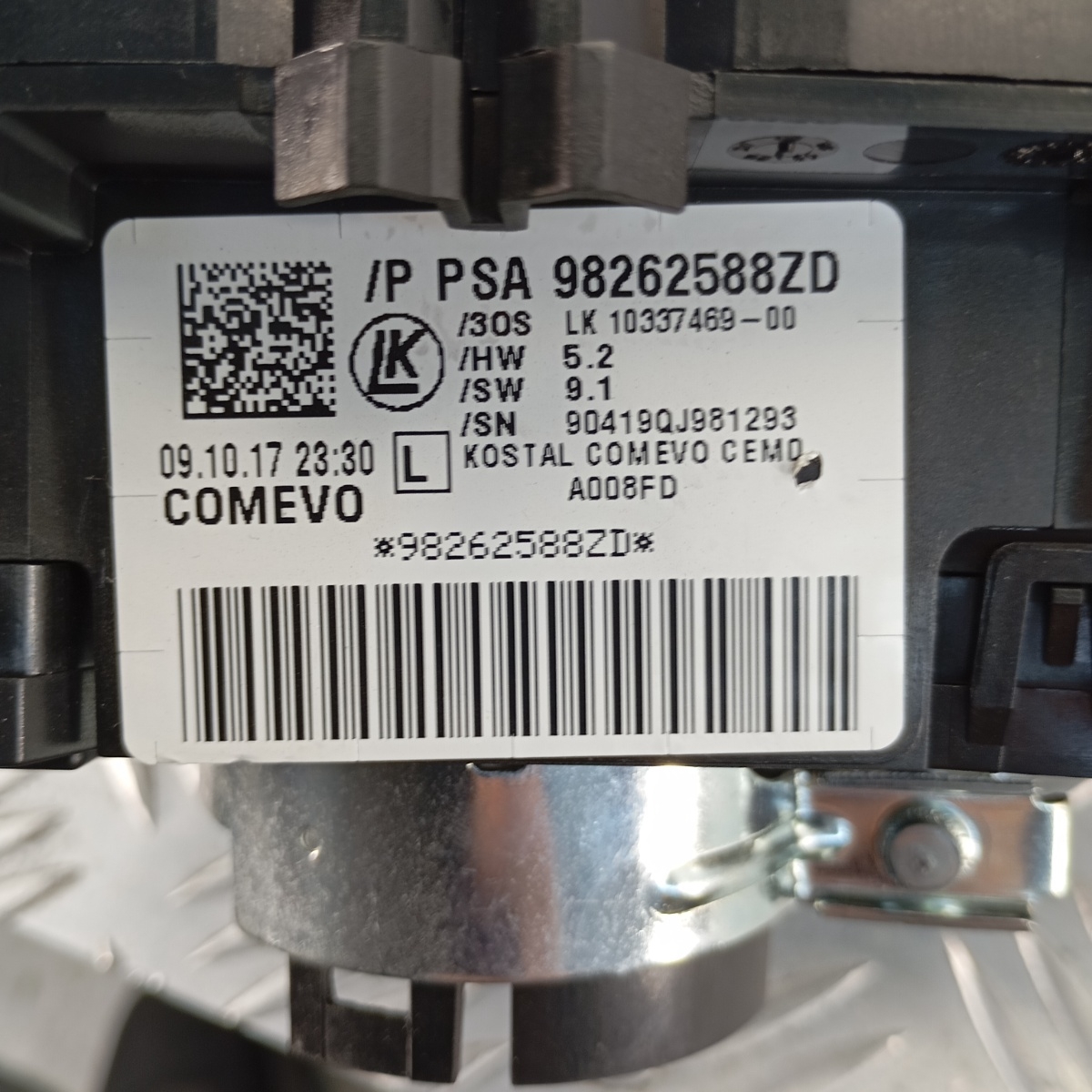 Devioluci Modulo Comandi Volante Peugeot 3008 5008 OEM 10115993-04 - immagine 7