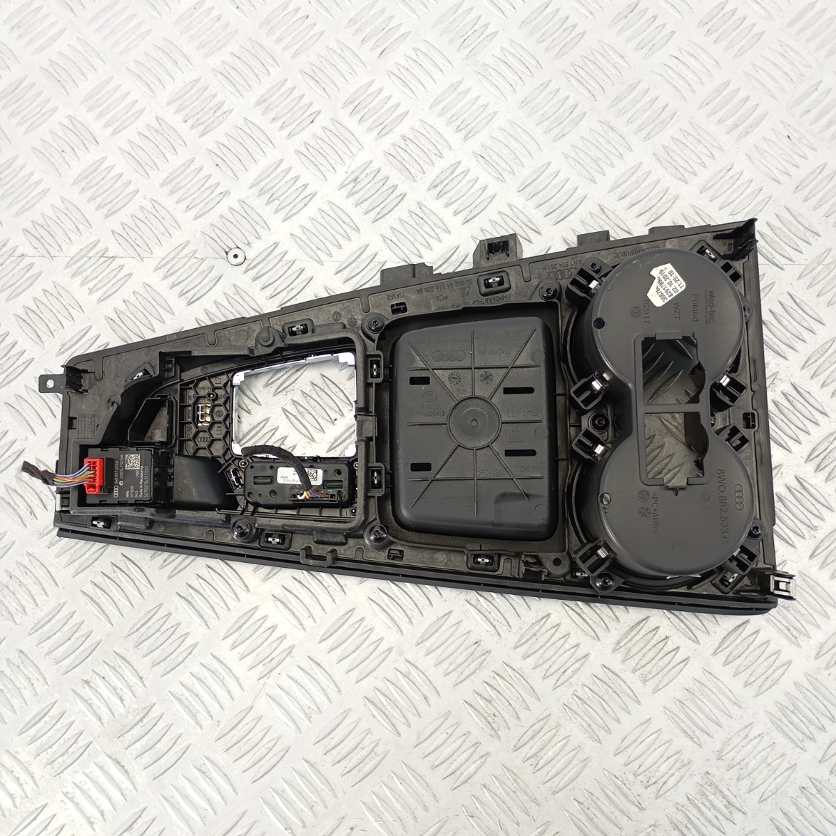 Cornice Console Centrale Portabicchieri Audi A4 A5 B9 2019 8W1864241D - immagine 4