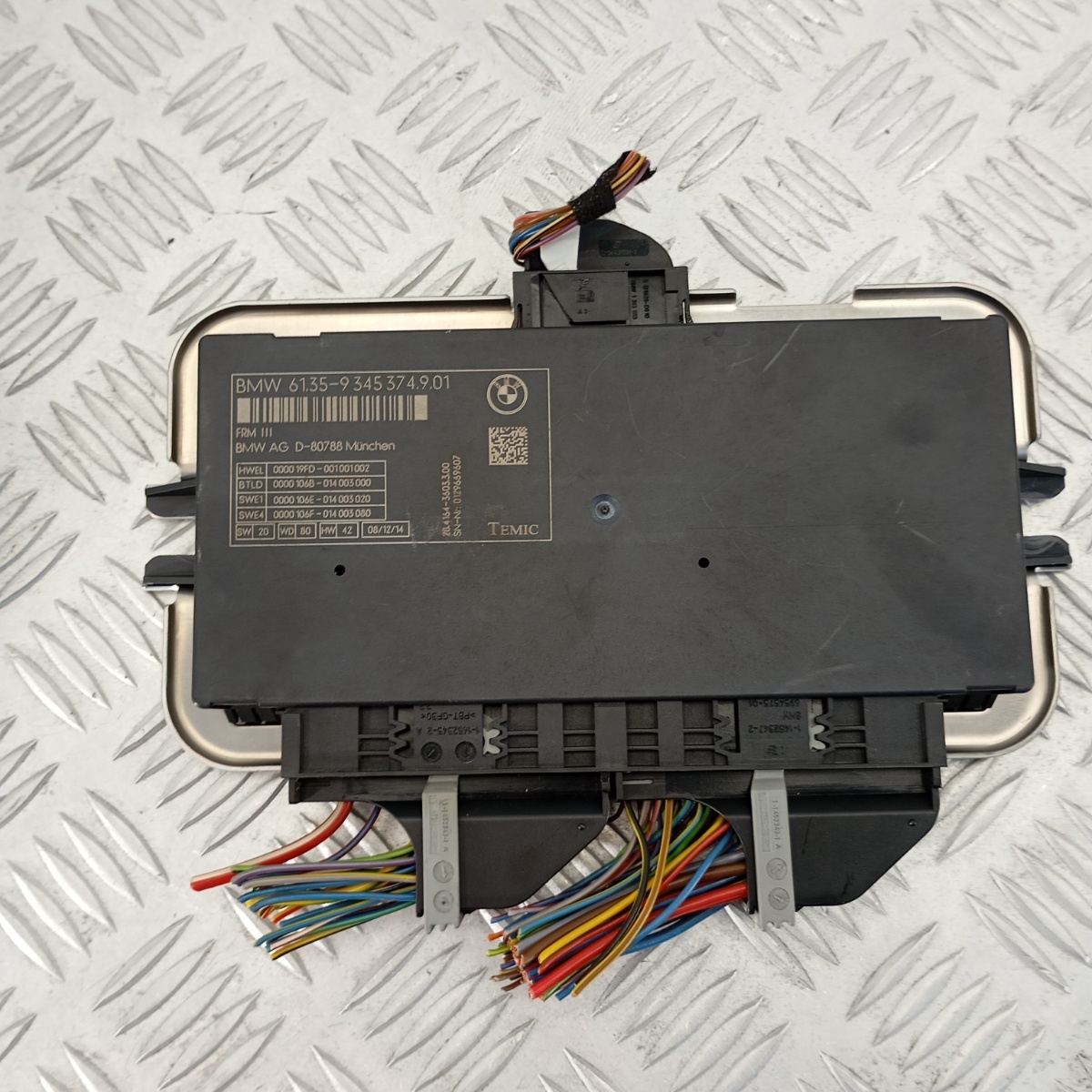 Modulo FRM III BMW Serie 5 F10 F11 Centralina Luci Comfort OEM 6135934537401