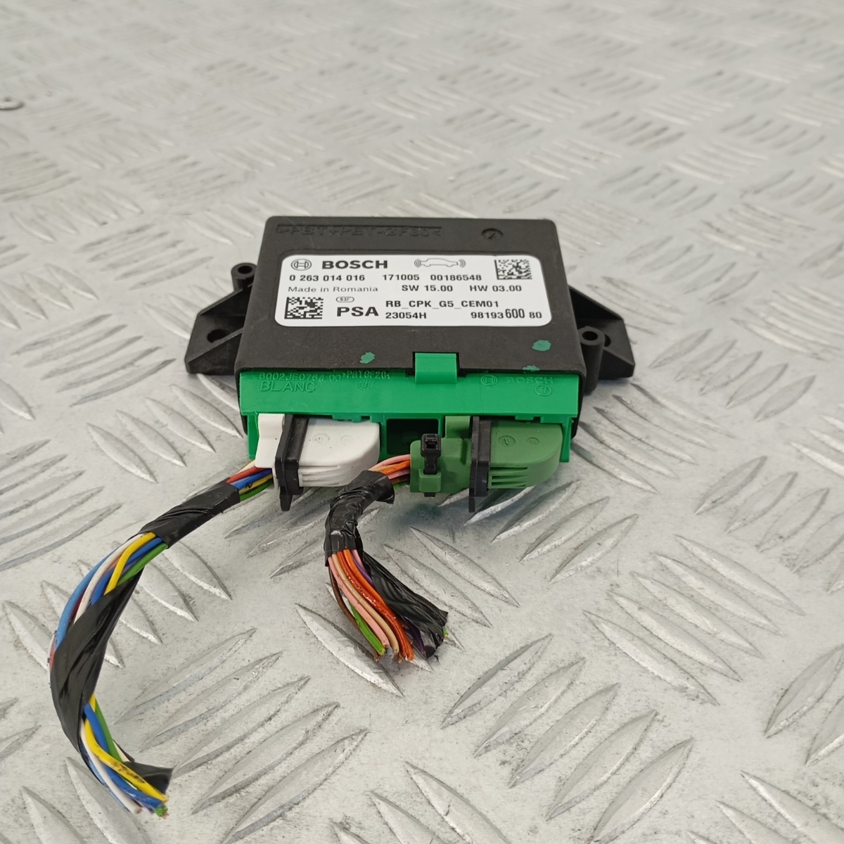Centralina sensori parcheggio Peugeot OEM 9819360080 / 0 263 014 016 - immagine 5