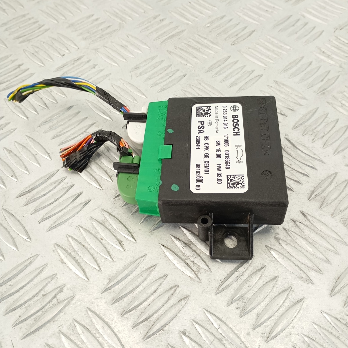 Centralina sensori parcheggio Peugeot OEM 9819360080 / 0 263 014 016 - immagine 6