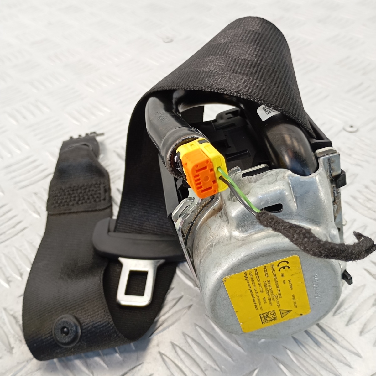 Cintura sicurezza posteriore sinistra Audi A4 A5 OEM 8W0 857 805 B V04 - immagine 3