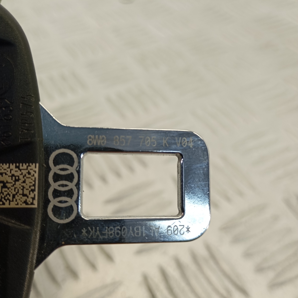 Cintura sicurezza anteriore sinistra Audi A4 b9 A5 OEM 8W0 857 705 K V04 - immagine 6