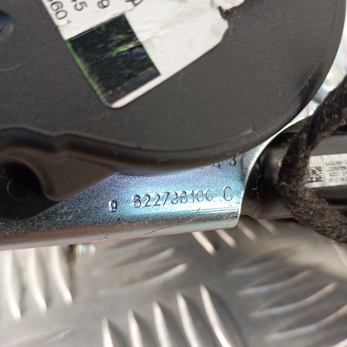 Cintura sicurezza anteriore sinistra Audi A4 b9 A5 OEM 8W0 857 705 K V04 - immagine 3