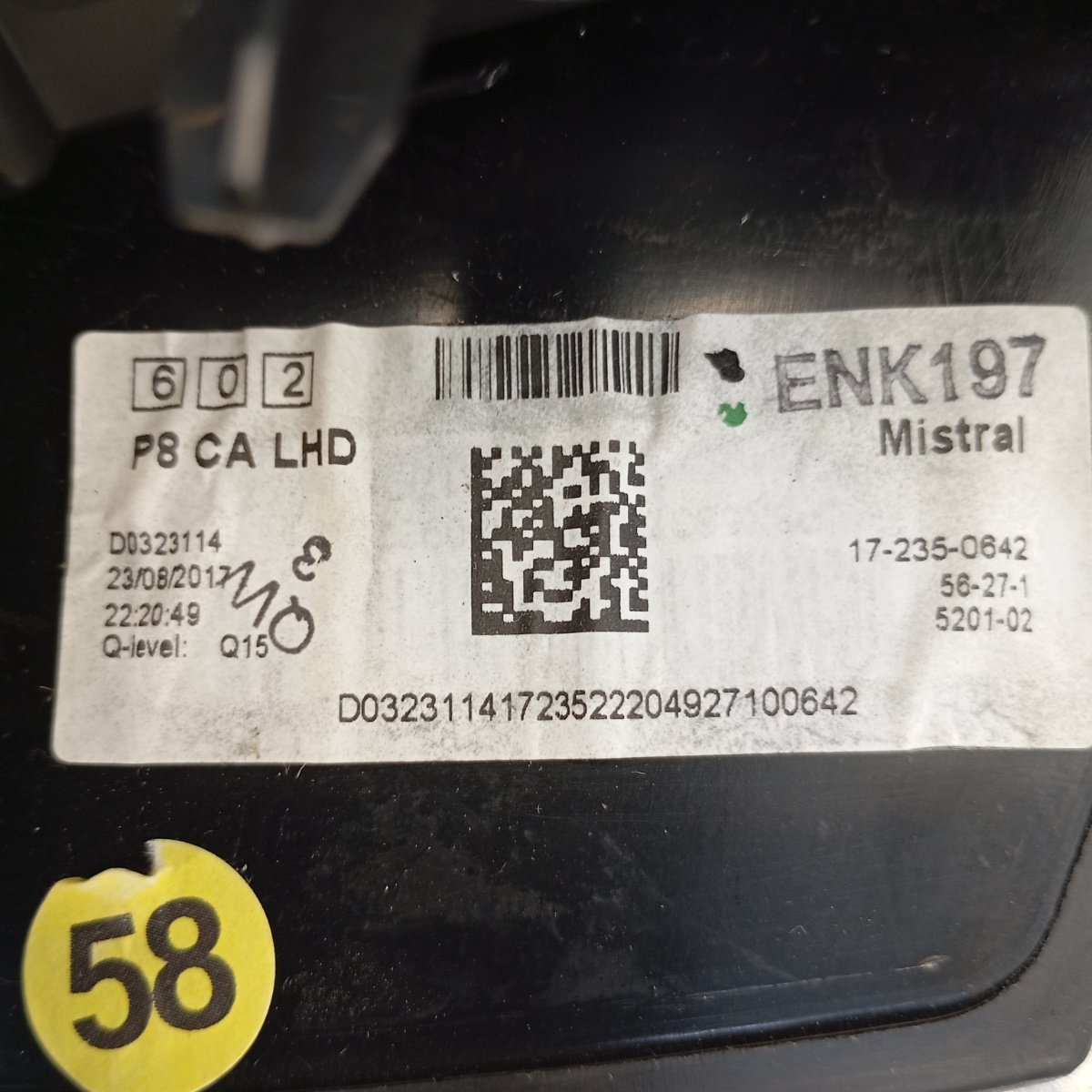 Bocchetta Aria Cruscotto Centrale Peugeot 3008 5008 II 2016-2023 OEM 9814075577 - immagine 6