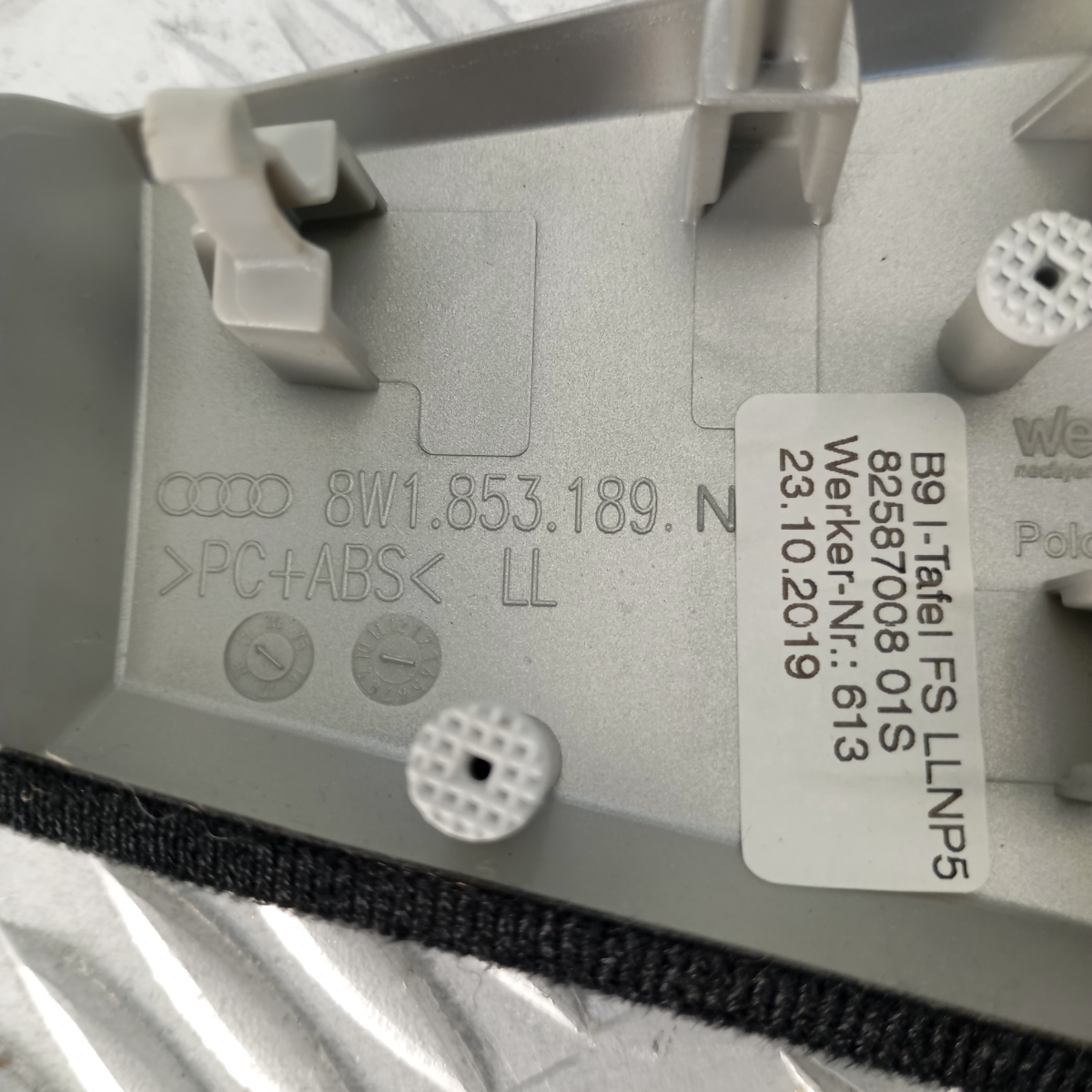 Interruttore Luci Fanali Audi A4 B9.5 2019–2024 OEM 8W1853189N/8258700801S - immagine 7