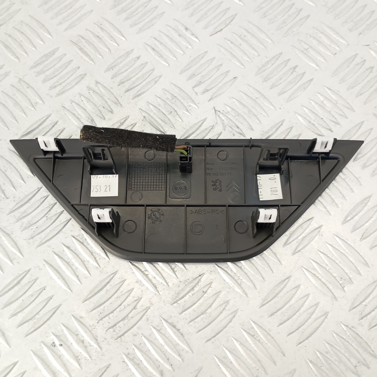 Griglia Tweeter Portiera Peugeot 308 207 407 Citroën 9810239077 - immagine 4