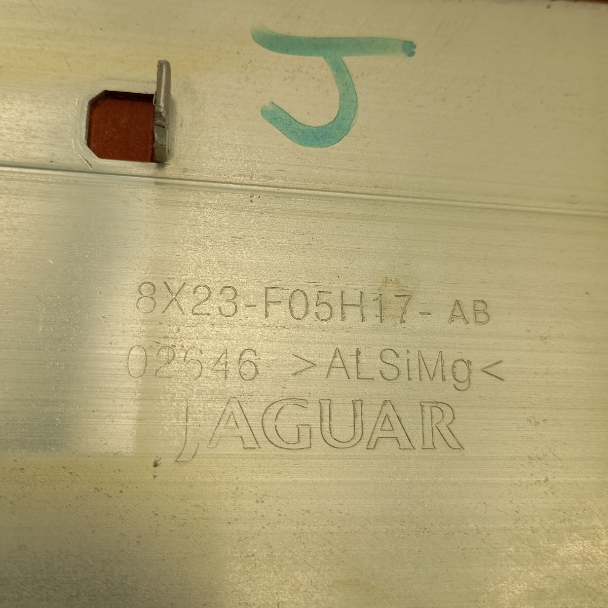 Inserto Legno Porta Anteriore SX Jaguar XF 2011 OEM 8X23-F05H17-AB - immagine 3