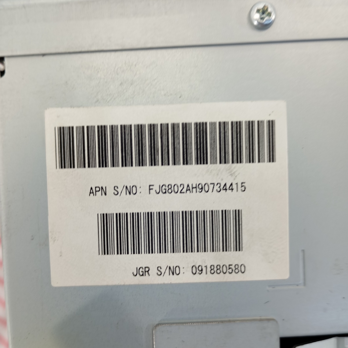 Display Touchscreen Jaguar XF 2008–2015 OEM 9X23-10E889-AB Alpine 7 Fili - immagine 2