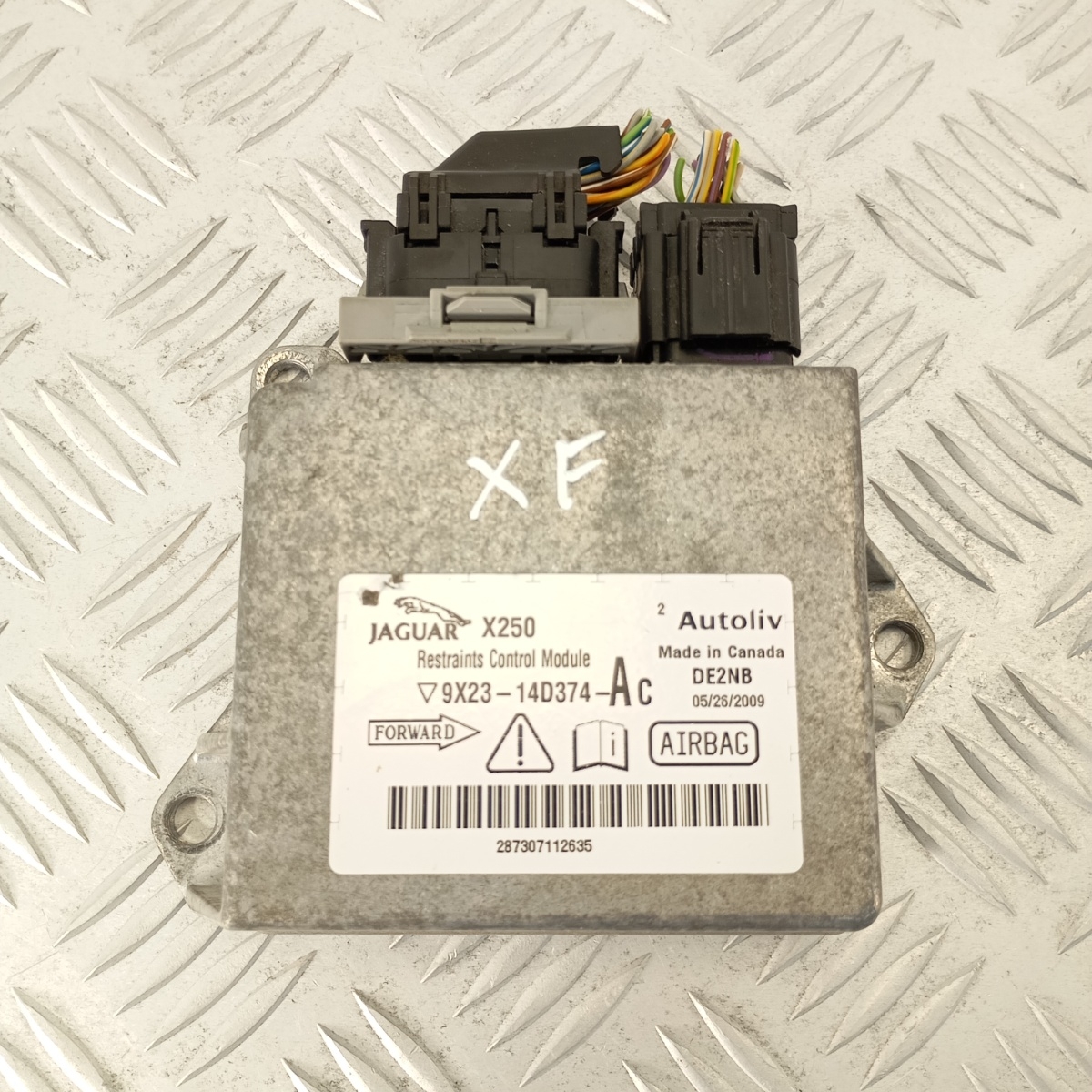 Centralina Airbag Crash Sensor Jaguar XF X250 OEM 9X23-14D374-AC