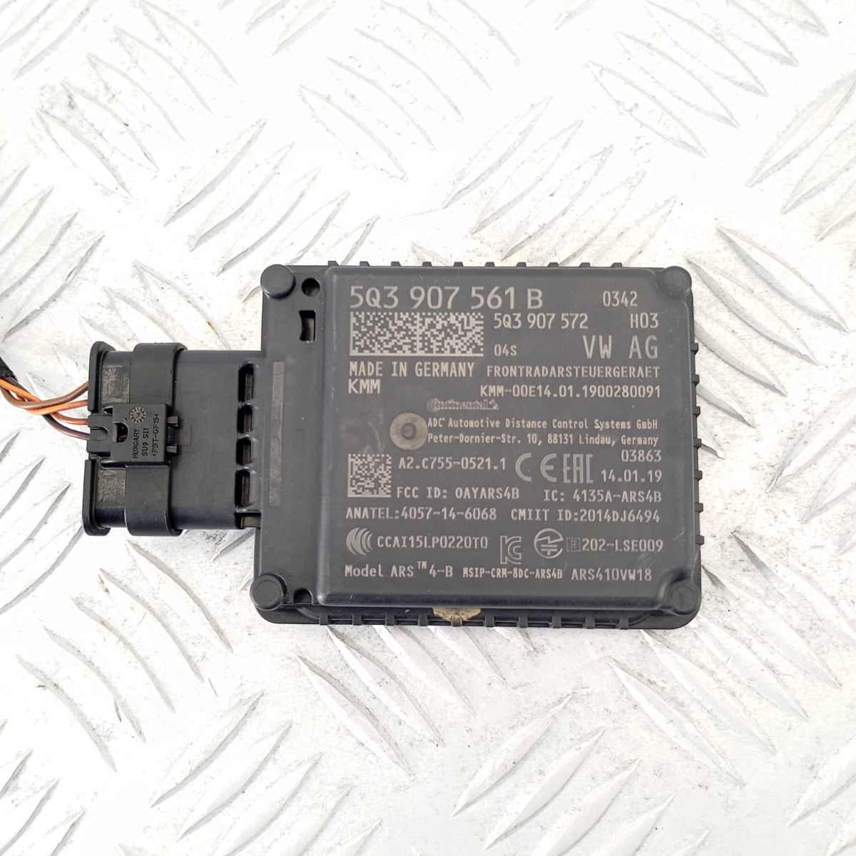 Sensore Radar Frontale Audi A1 GB 1.0 TFSI 18–23 5Q3907561B