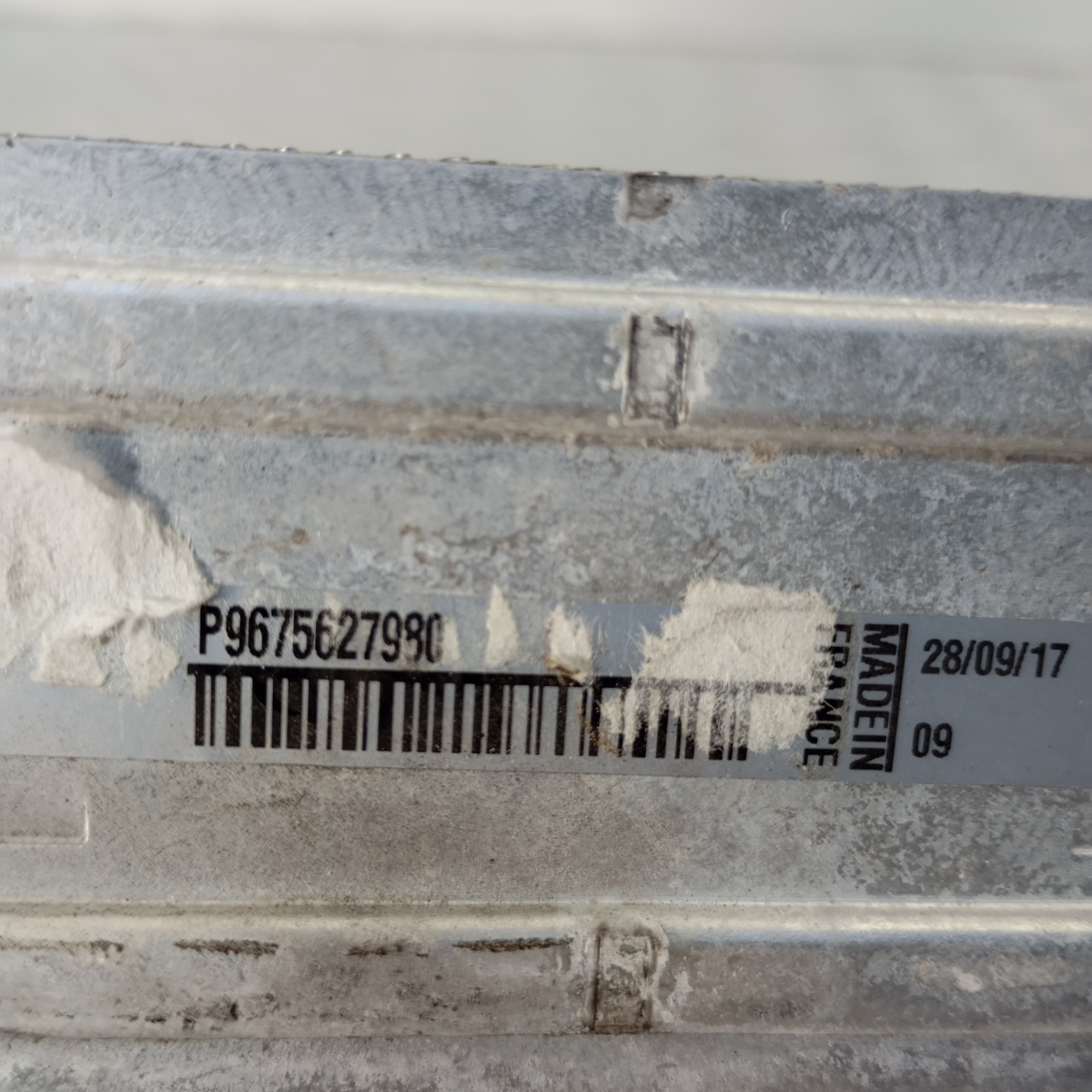 INTERCOOLER CITROEN PEUGEOT 1.2 1.5 1.6 2.0 BlueHDi THP OEM P9675627980 VALEO - immagine 6