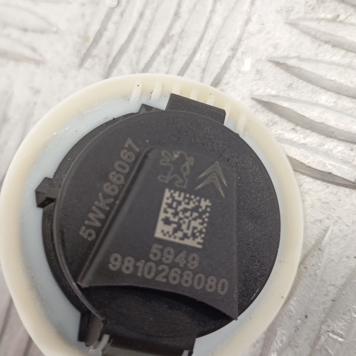 Sensore Airbag Anteriore Destro Peugeot 208 P2 Citroën Opel OEM 9810268080