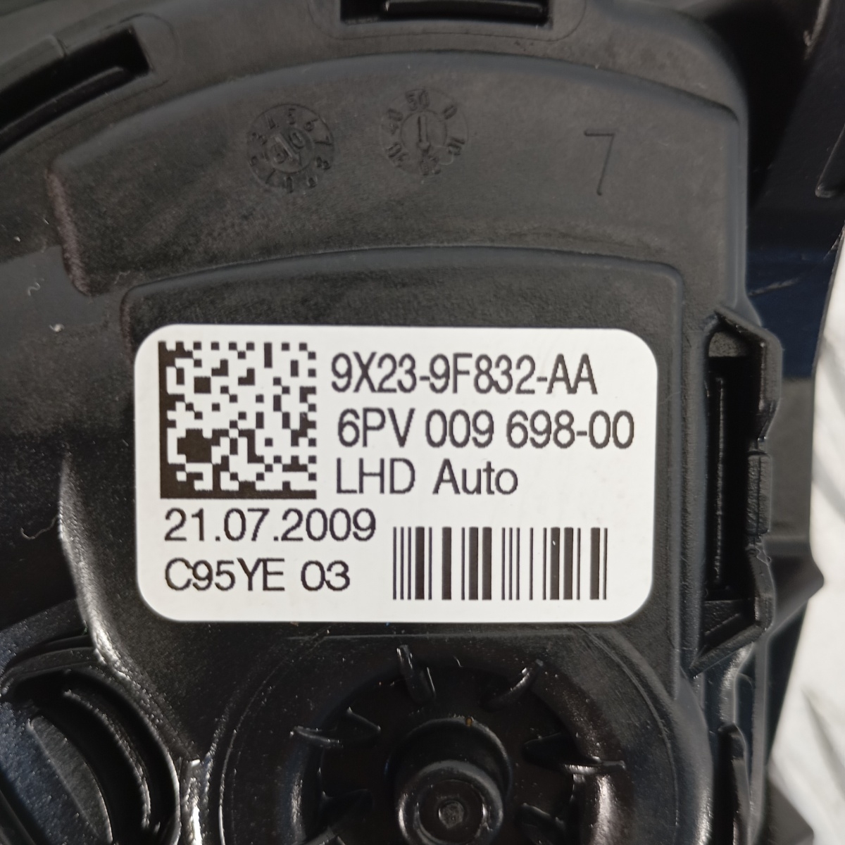 Pedale Acceleratore Elettronico Jaguar XF XFR 2011 9X239F832AA - immagine 4