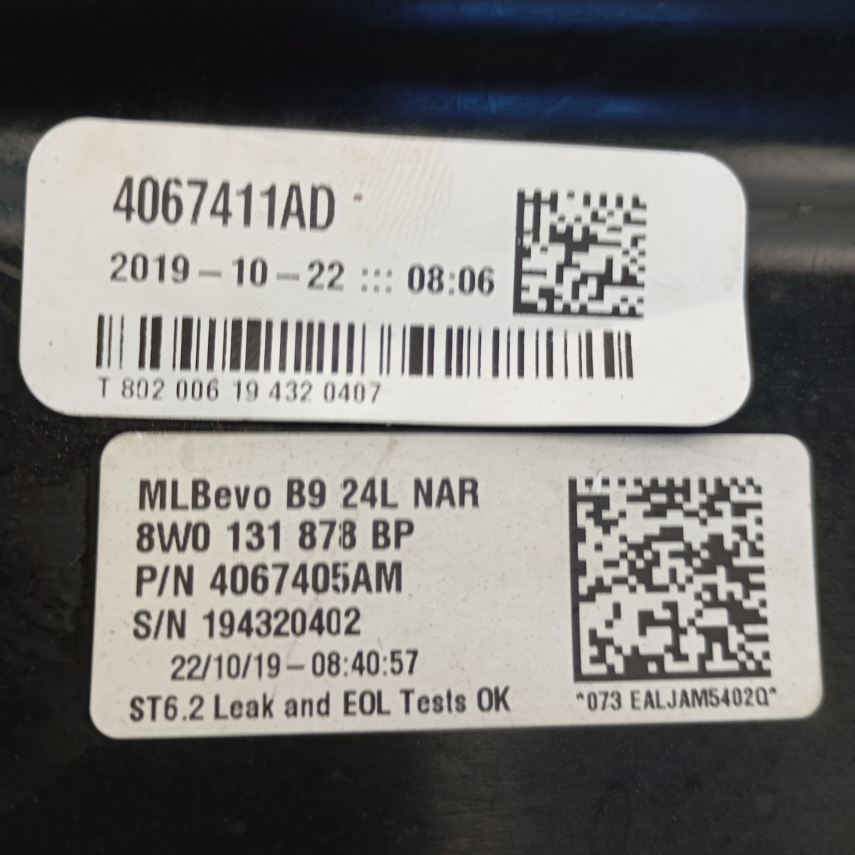 Serbatoio AdBlue Audi A4 B9 A5 F5 2.0 TDI OEM 8W0131878BP - immagine 5