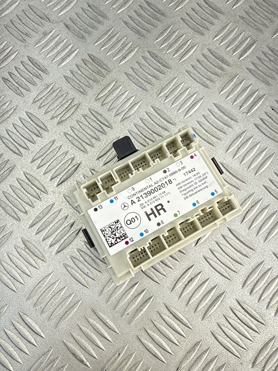 Centralina Porta Posteriore Destra Mercedes Classe S W222 A2139002018