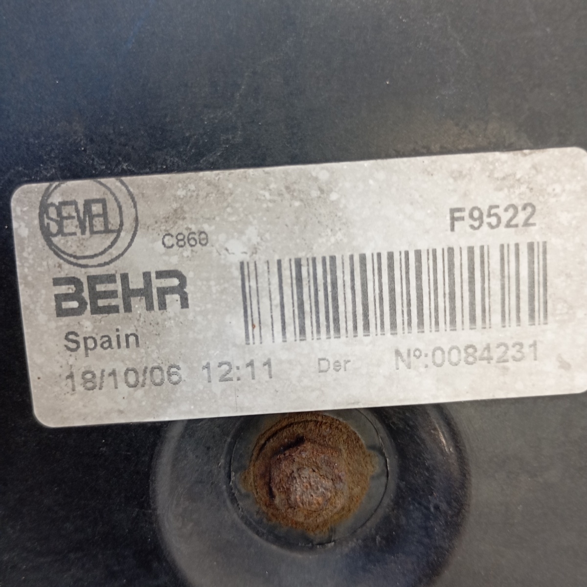 Gruppo Elettroventole Radiatore Fiat Ducato 2.3 Multijet 1344775080 BEHR - immagine 6
