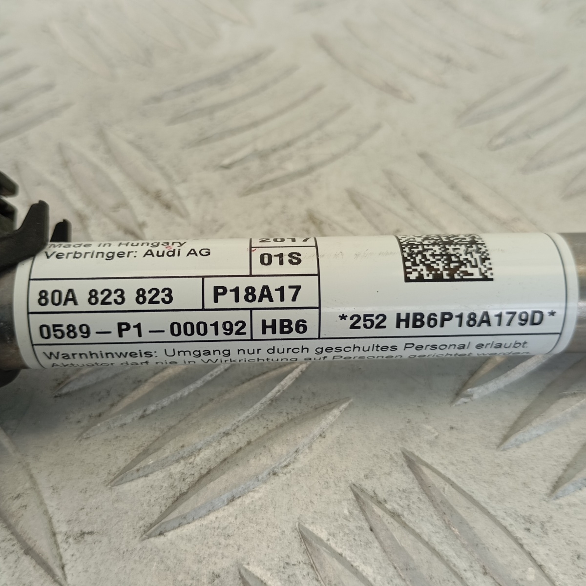 Attuatore Pirotecnico Cofano Audi Q5 FY SQ5 Sportback 80A823823 - immagine 2