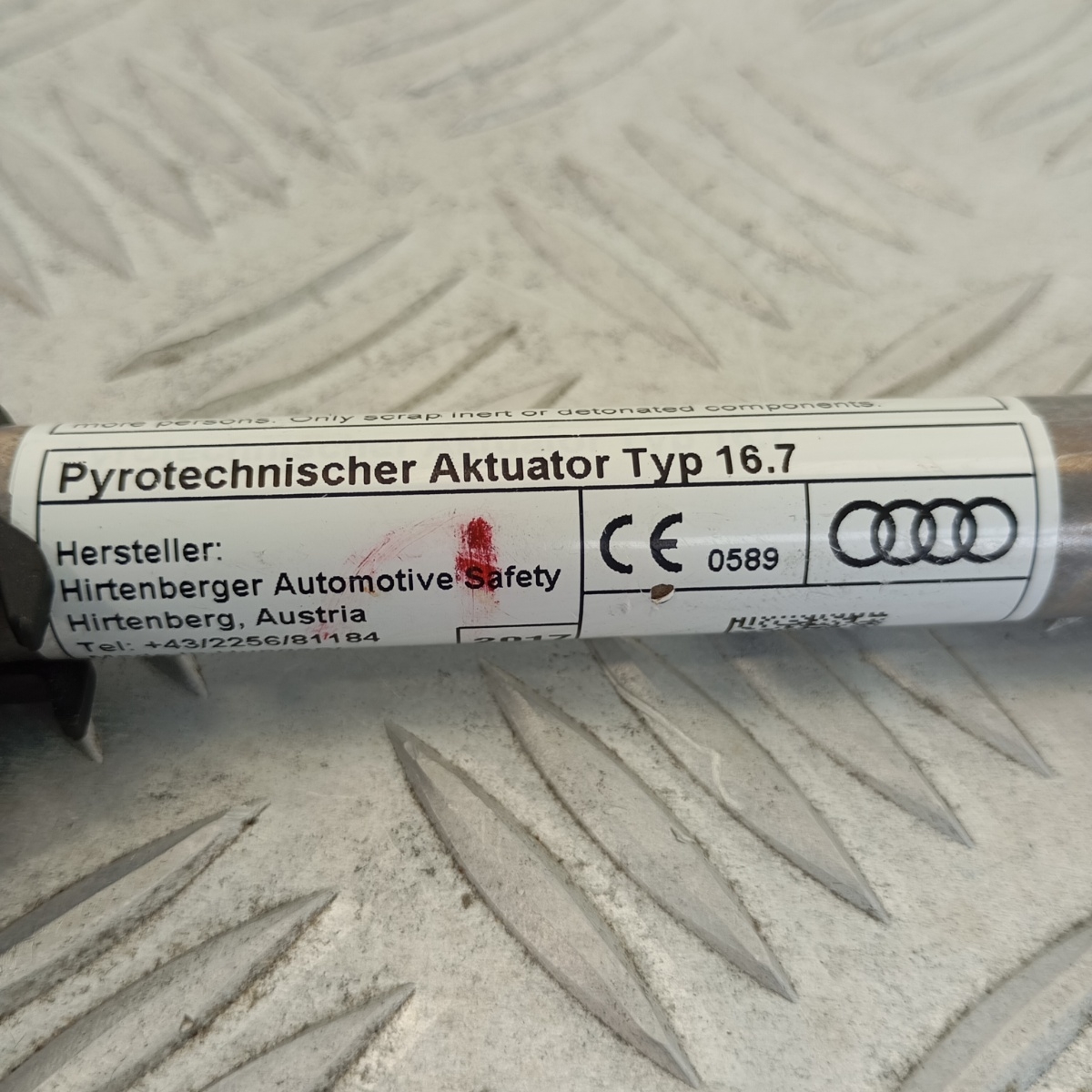 Attuatore Pirotecnico Cofano Audi Q5 FY SQ5 Sportback 80A823823 - immagine 5