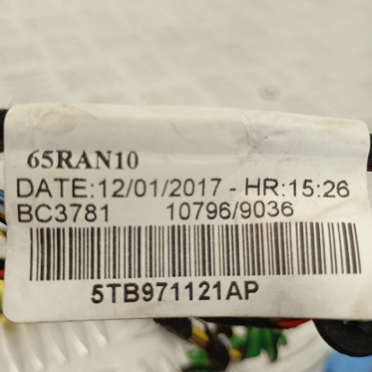 Cablaggio Porta Anteriore Sinistra Volkswagen Touran Golf 5TB971121AP - immagine 4