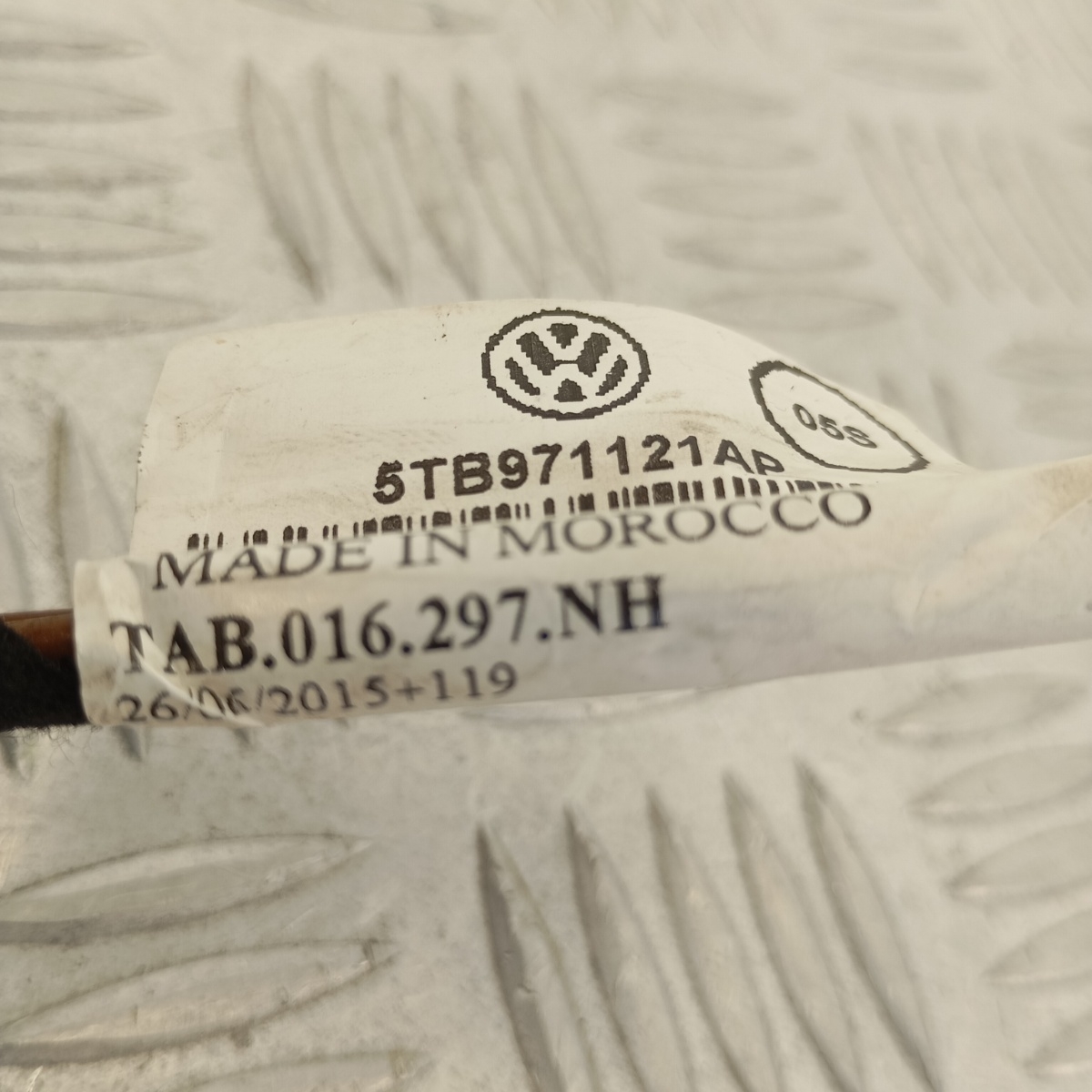 Cablaggio Porta Anteriore Sinistra Volkswagen Touran Golf 5TB971121AP - immagine 8