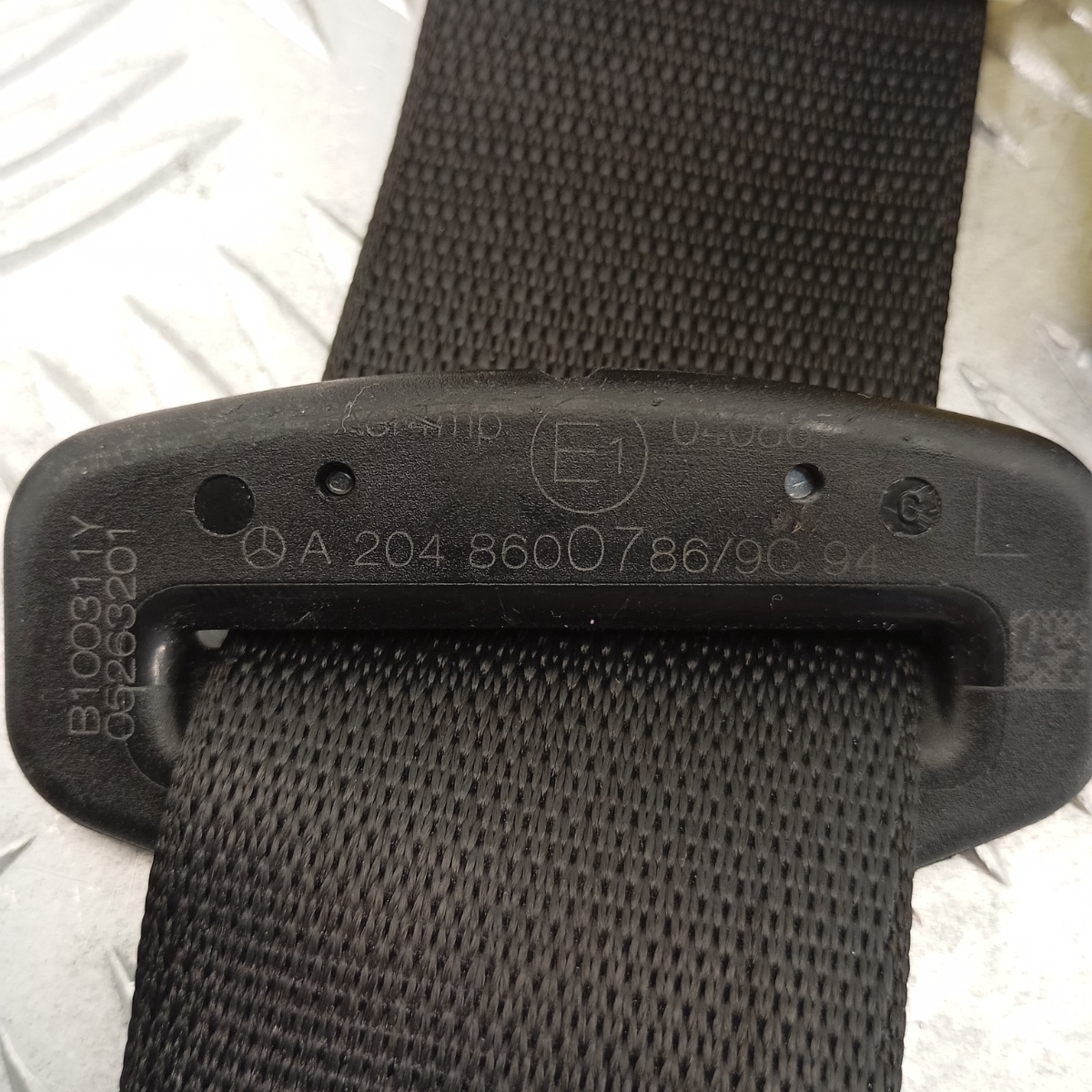 Cintura Sicurezza Posteriore Sinistra Mercedes Classe C GLK A2048600786 - immagine 10