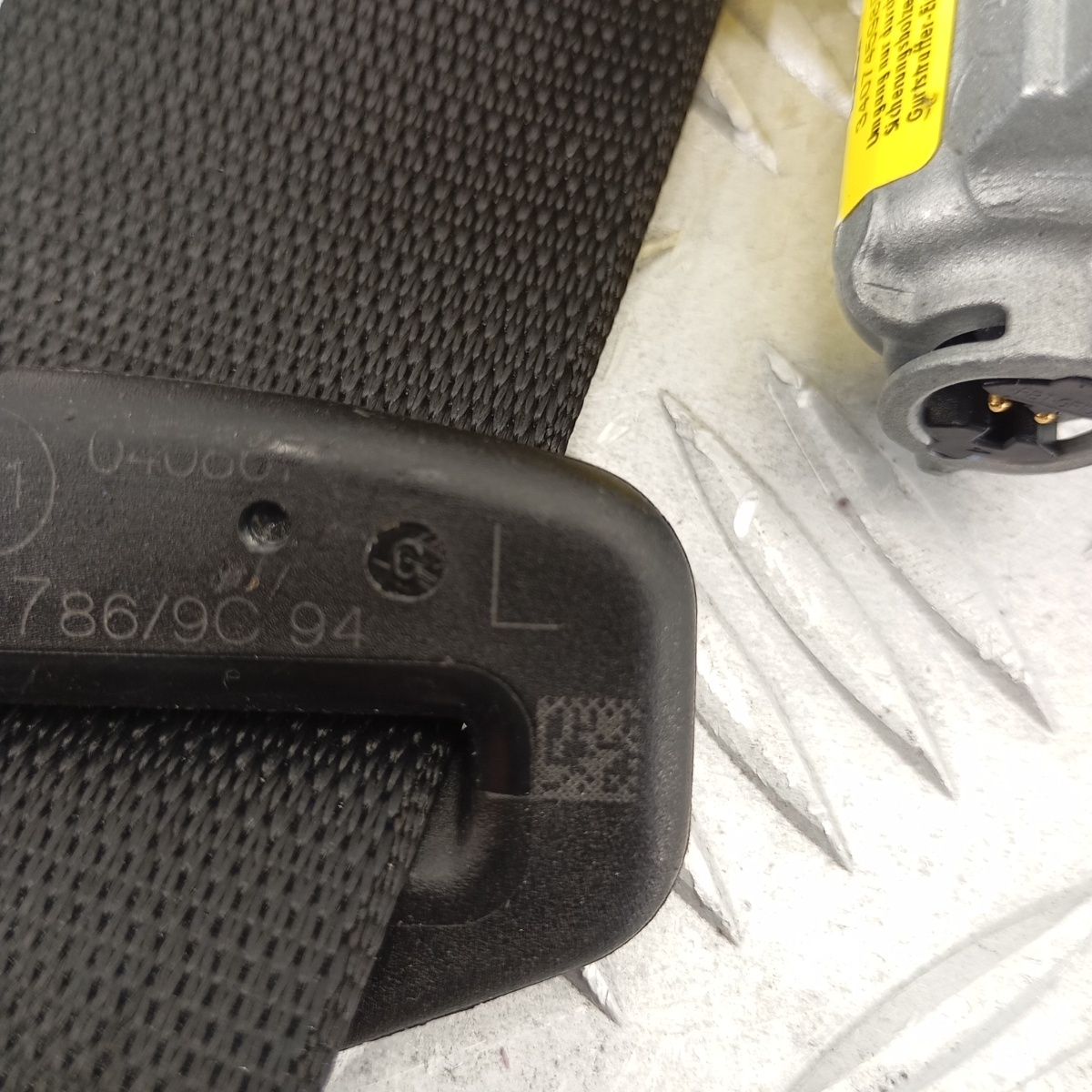 Cintura Sicurezza Posteriore Sinistra Mercedes Classe C GLK A2048600786 - immagine 8