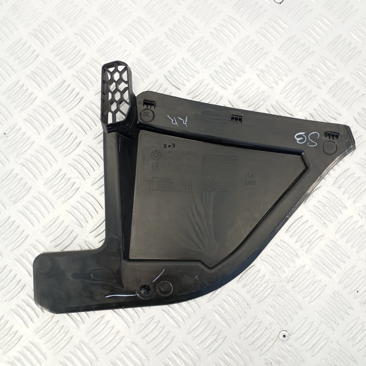 Copertura Sottoparabrezza Sinistra BMW X5 X6 G05 G06 OEM 51717434881 - immagine 5