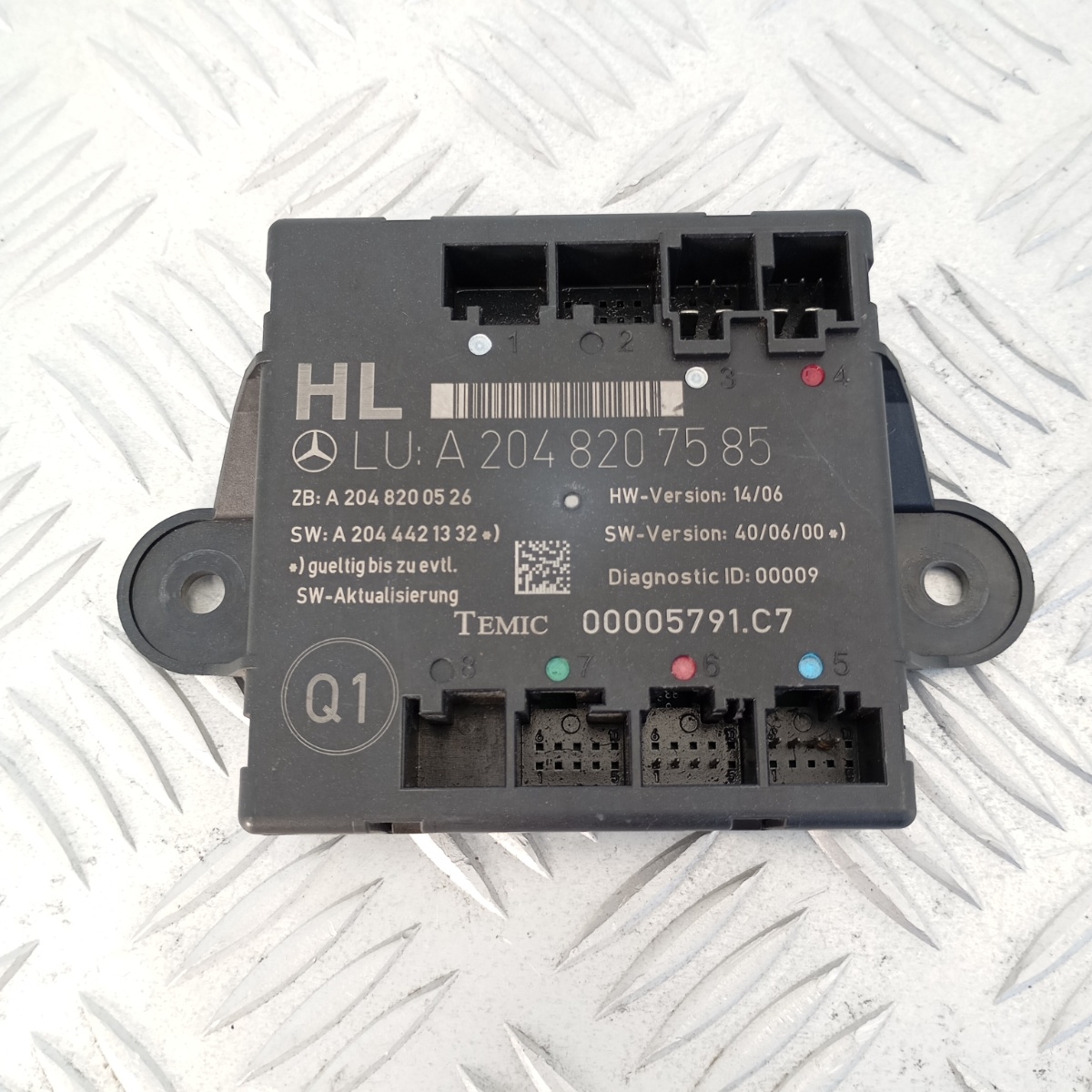 Modulo Porta Posteriore Sinistra Mercedes Classe C W204 A2048207585