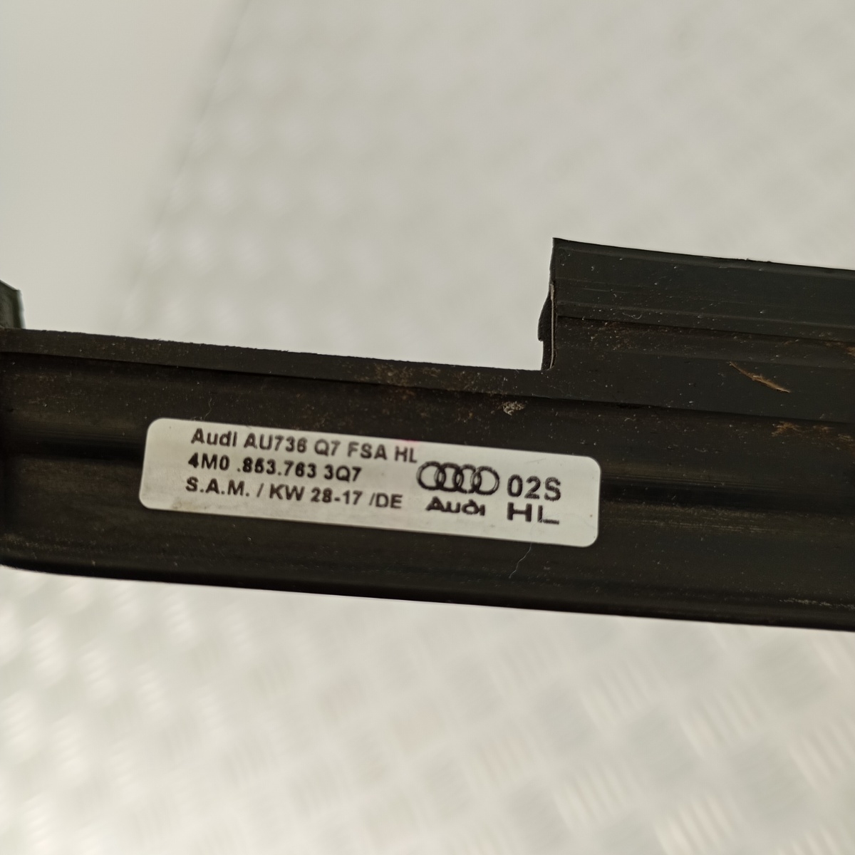 Profilo Finestrino Posteriore Sinistro Audi Q7 SQ7 4M08537633Q7 - immagine 5