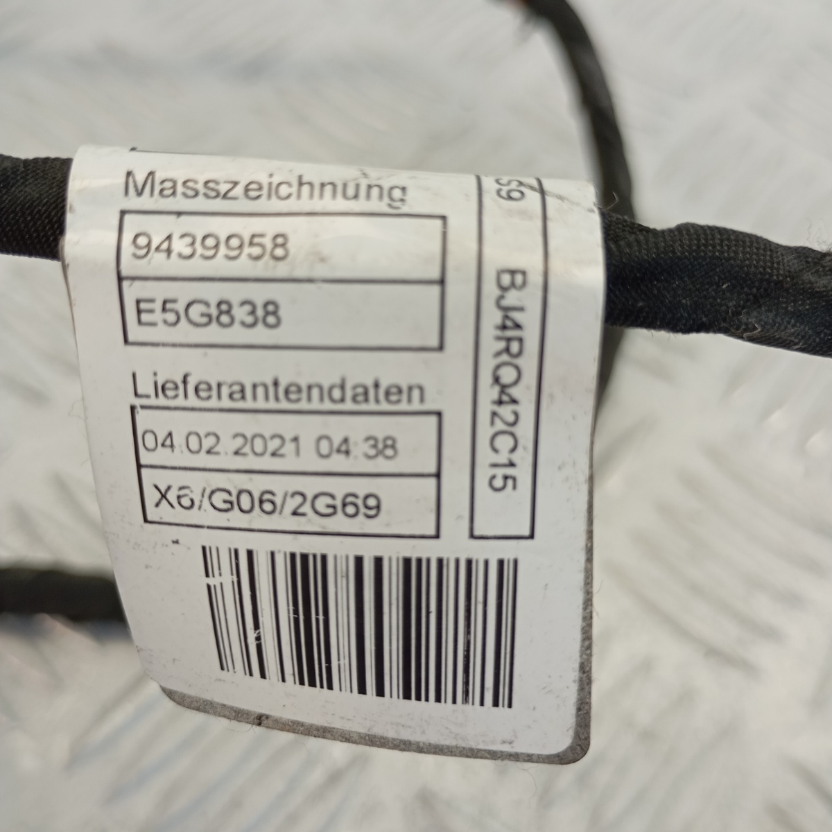 Cablaggio Porta Posteriore Destra BMW X6 G06 OEM 52808361 Dräxlmaier - immagine 6