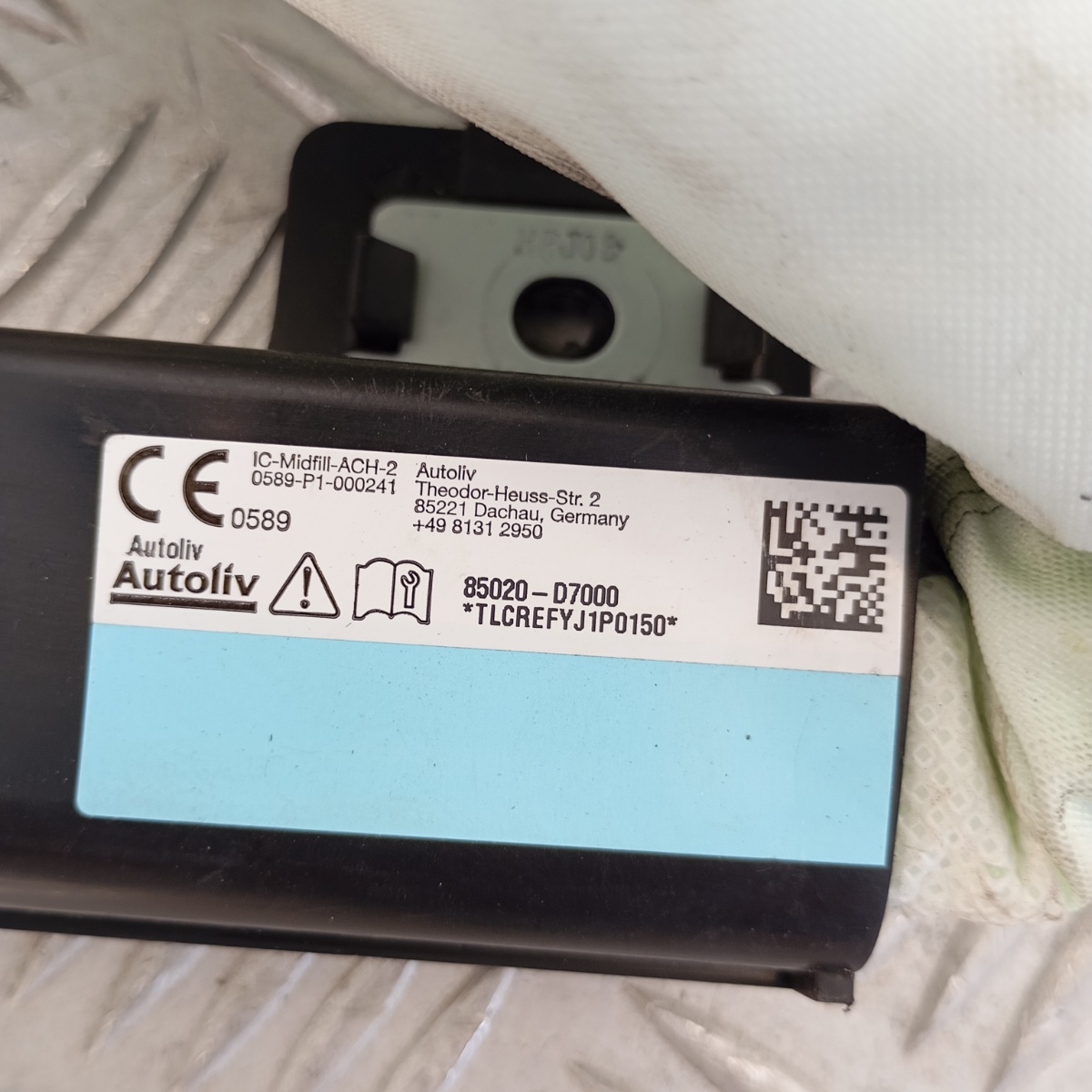Airbag Tendina Destra Hyundai Tucson 2015–2021 85020-D7000 - immagine 7