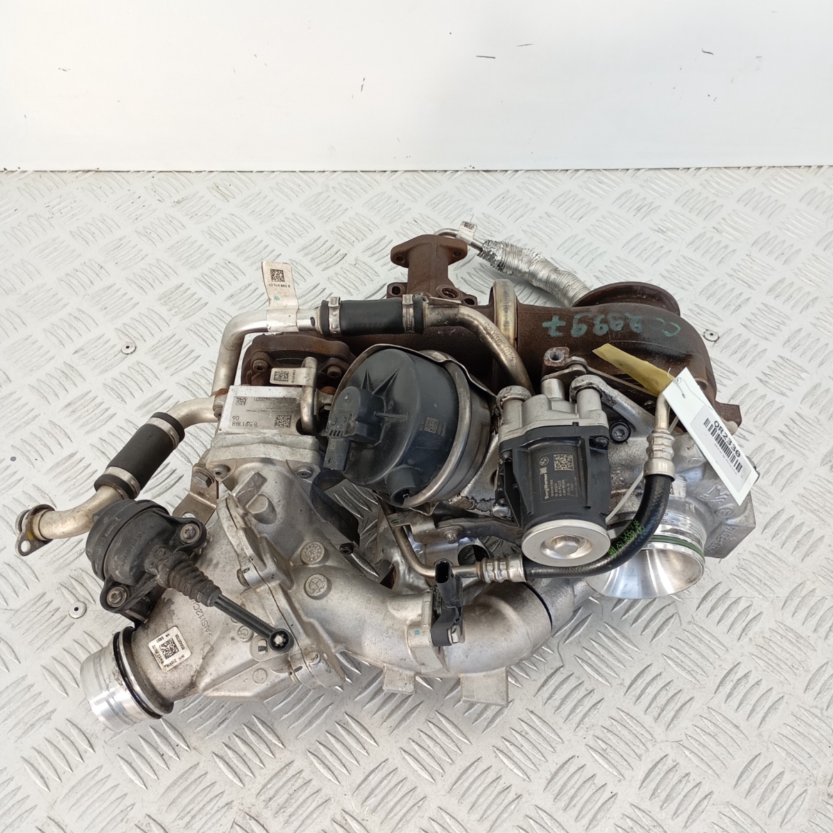 Turbina BMW X1 X2 Serie 1 2 MINI 2.0D B47 OEM 11658591188 - immagine 2