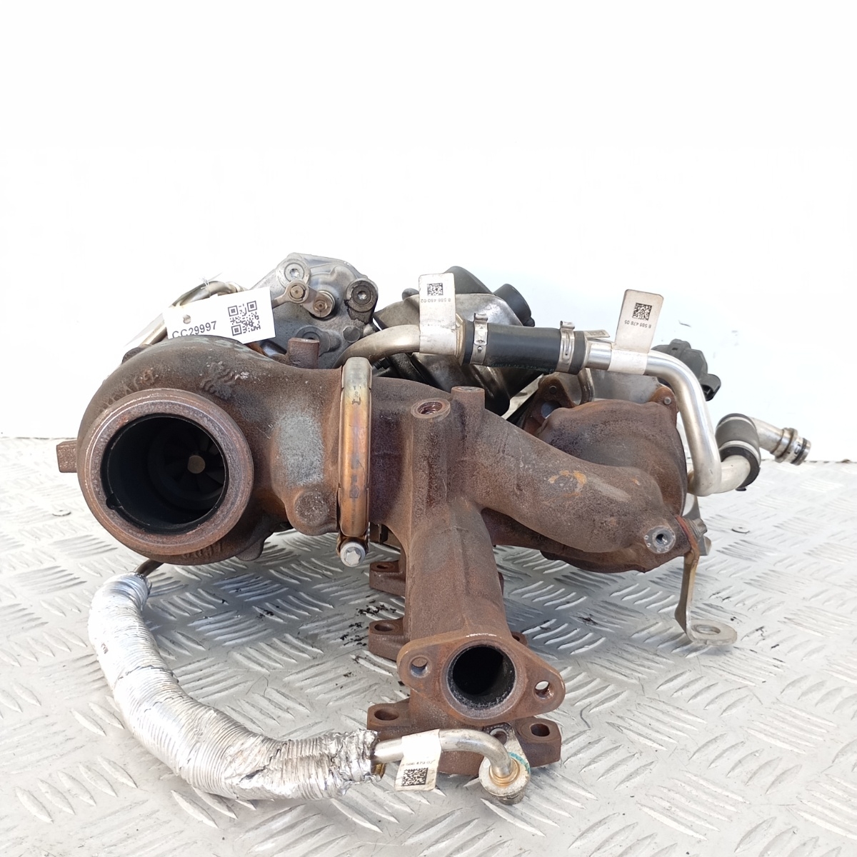 Turbina BMW X1 X2 Serie 1 2 MINI 2.0D B47 OEM 11658591188 - immagine 3