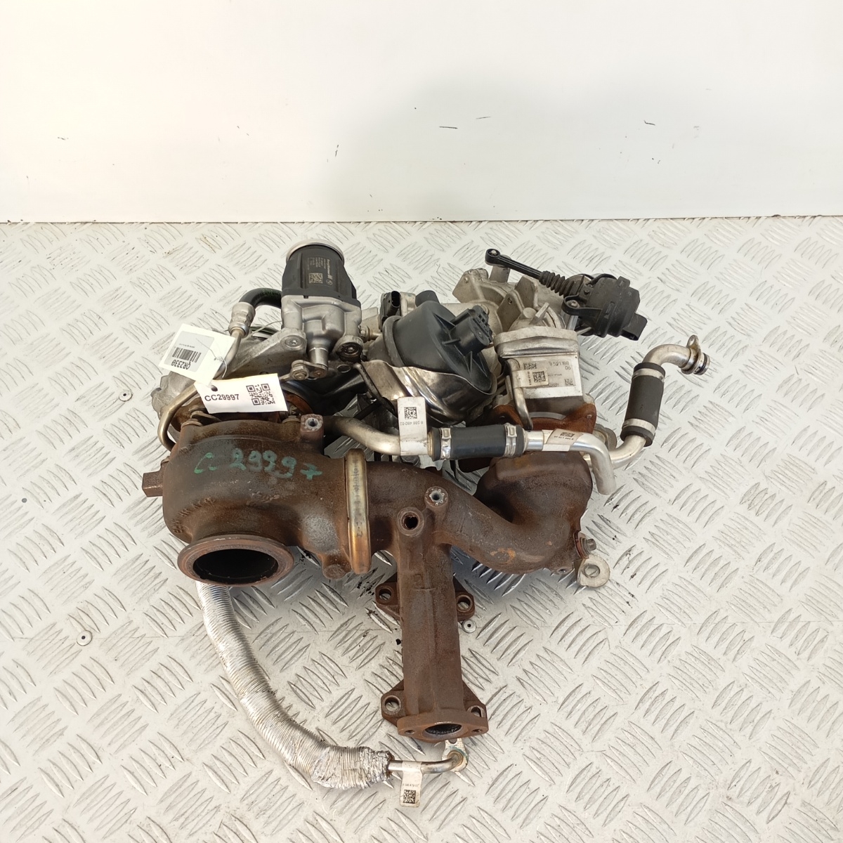 Turbina BMW X1 X2 Serie 1 2 MINI 2.0D B47 OEM 11658591188 - immagine 10