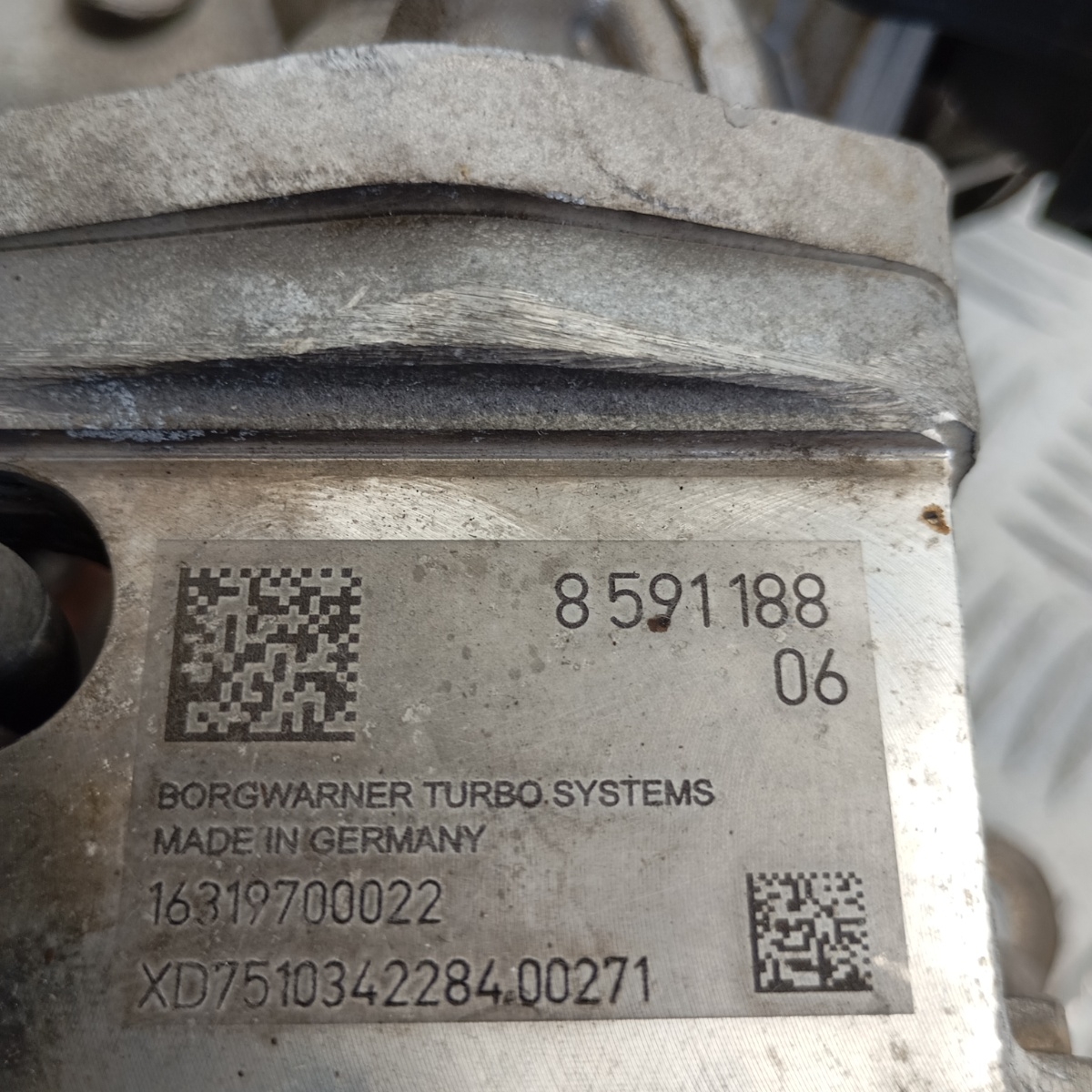 Turbina BMW X1 X2 Serie 1 2 MINI 2.0D B47 OEM 11658591188 - immagine 6