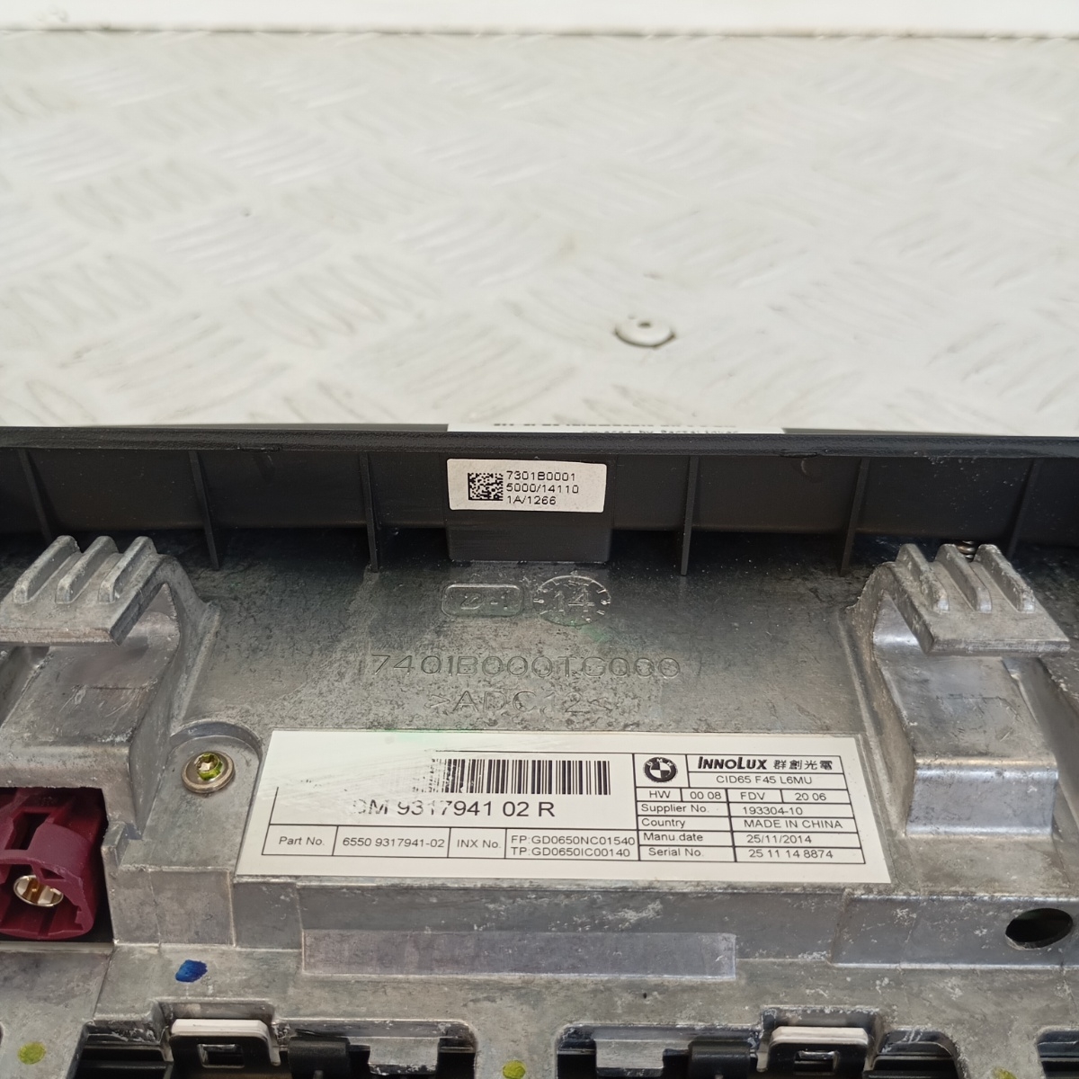 Display Centrale Monitor BMW Serie 2 F45 Active Tourer 931794102 - immagine 2