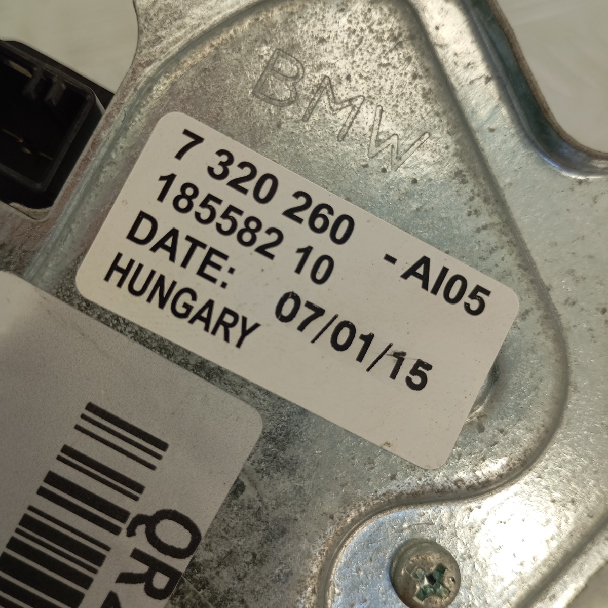 Motorino Tergilunotto BMW Serie 2 F45 F46 X1 F48 2014–2021 7320260 - immagine 7