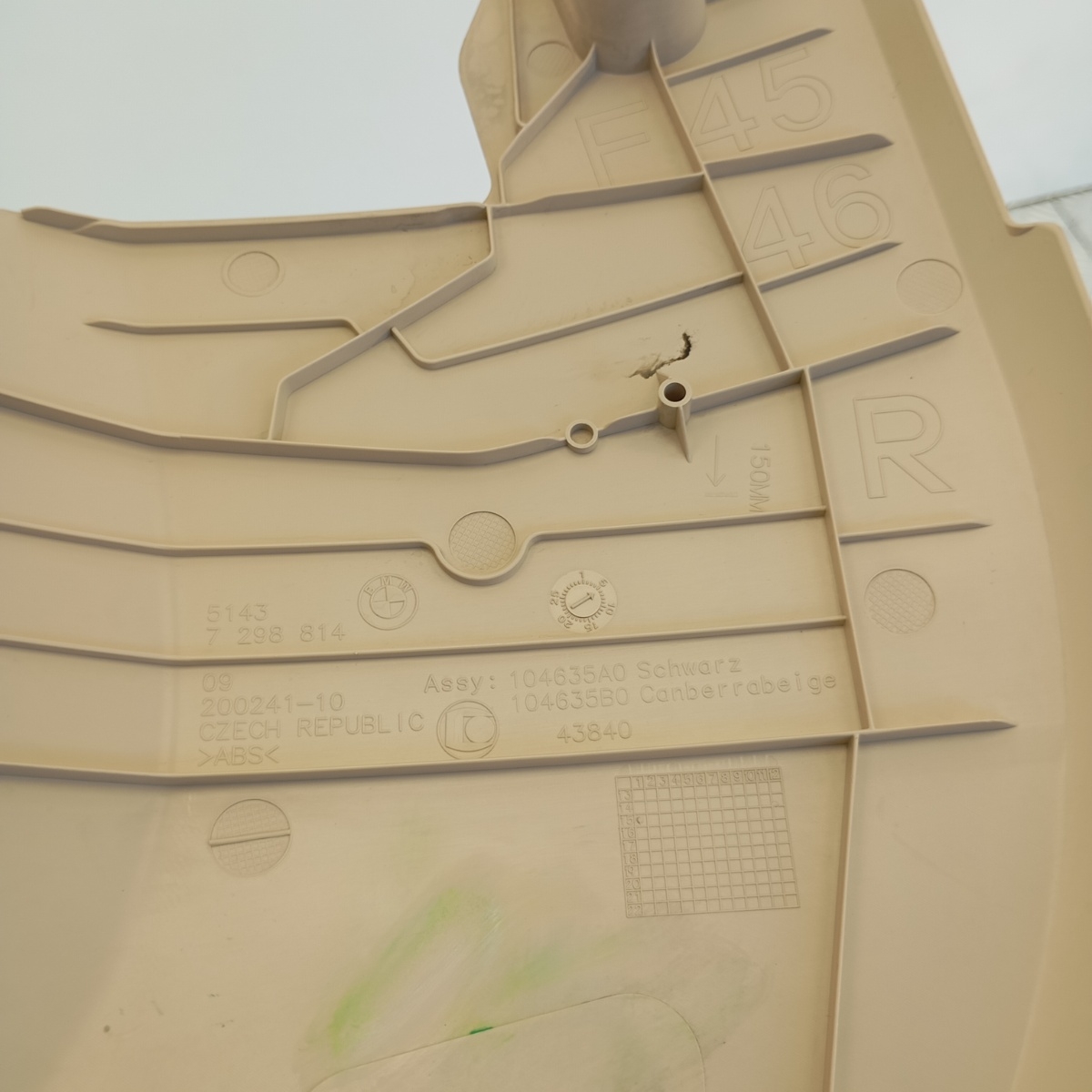 Rivestimento interno Battitacco Anteriore Destro BMW Serie 2 F45 F46 7298814 - immagine 7