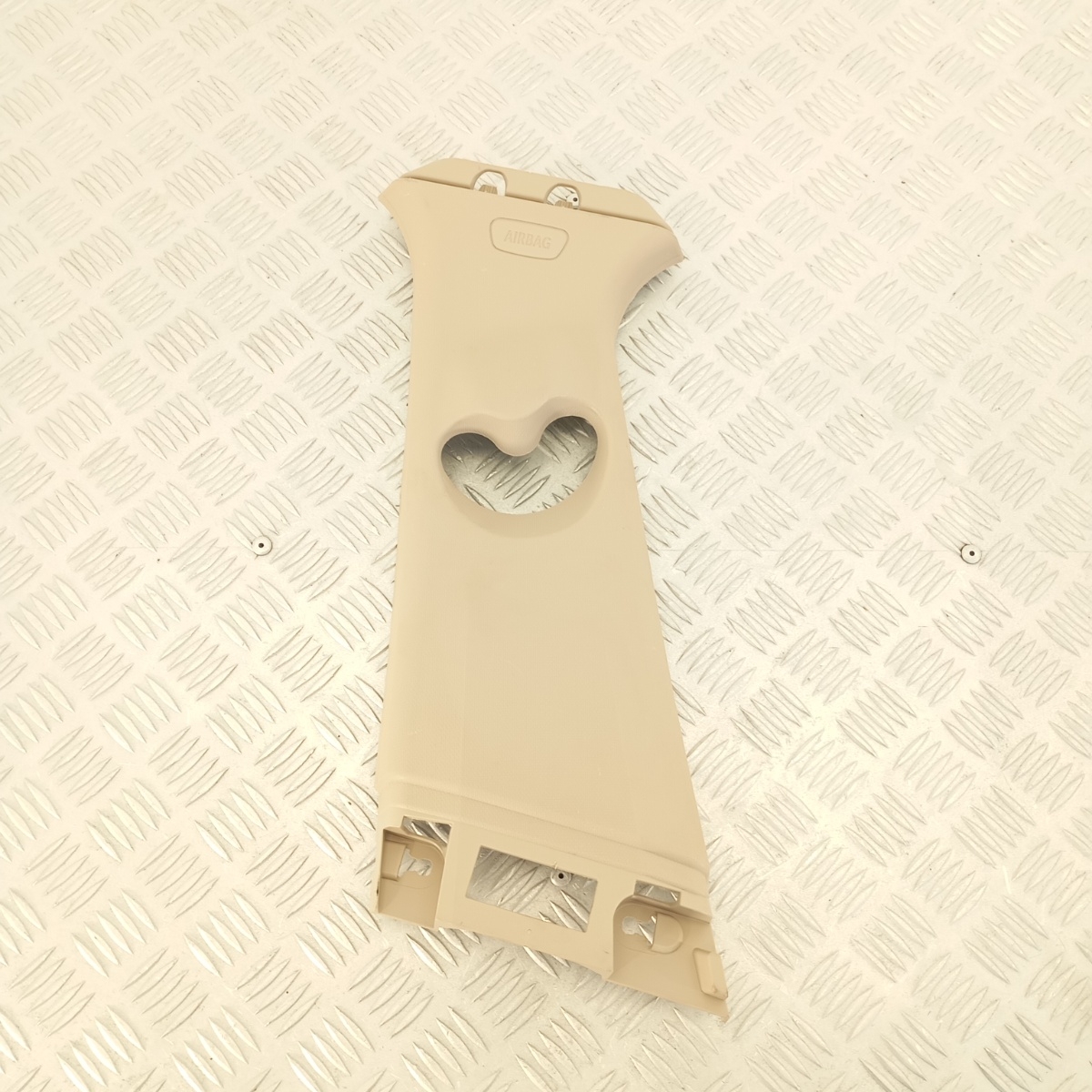 Rivestimento Montante Anteriore Sinistro BMW Serie 2 F45 OEM 51457298665 Beige - immagine 3