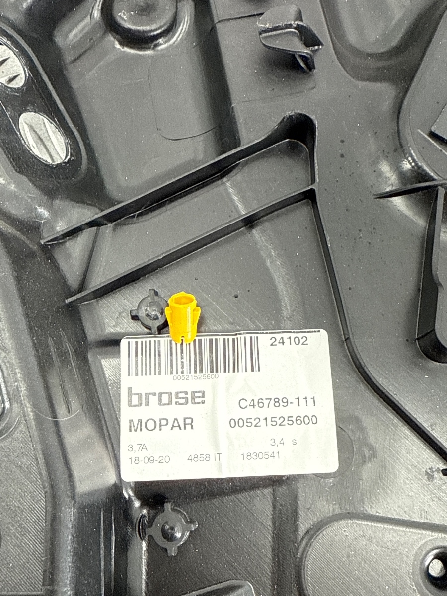 Meccanismo Alzacristalli Anteriore Sinistro JEEP Renegade 00521525600 - immagine 2