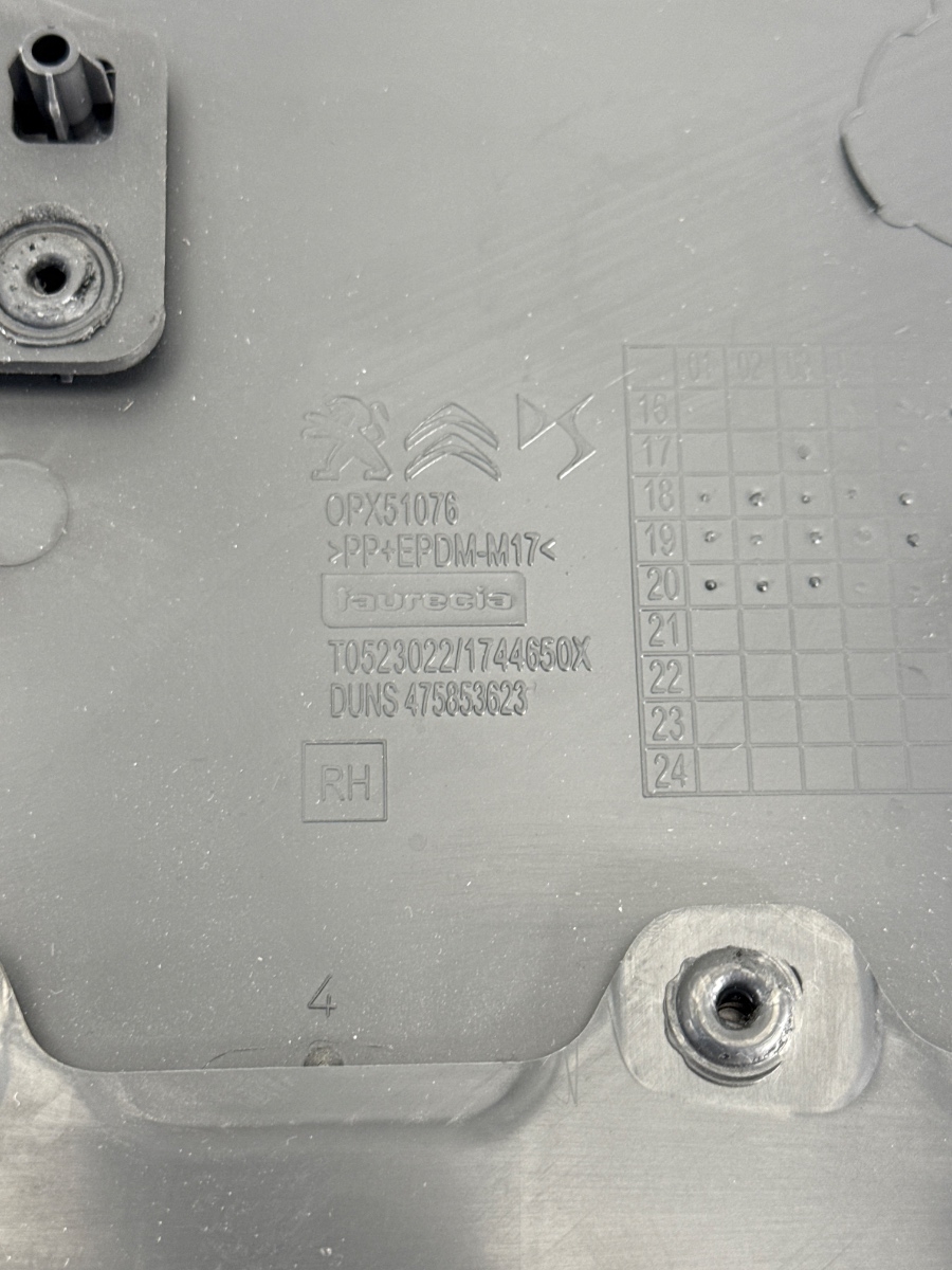 Pannello Interno Porta Posteriore Destra Citroën C3 Aircross 1744650X - immagine 5
