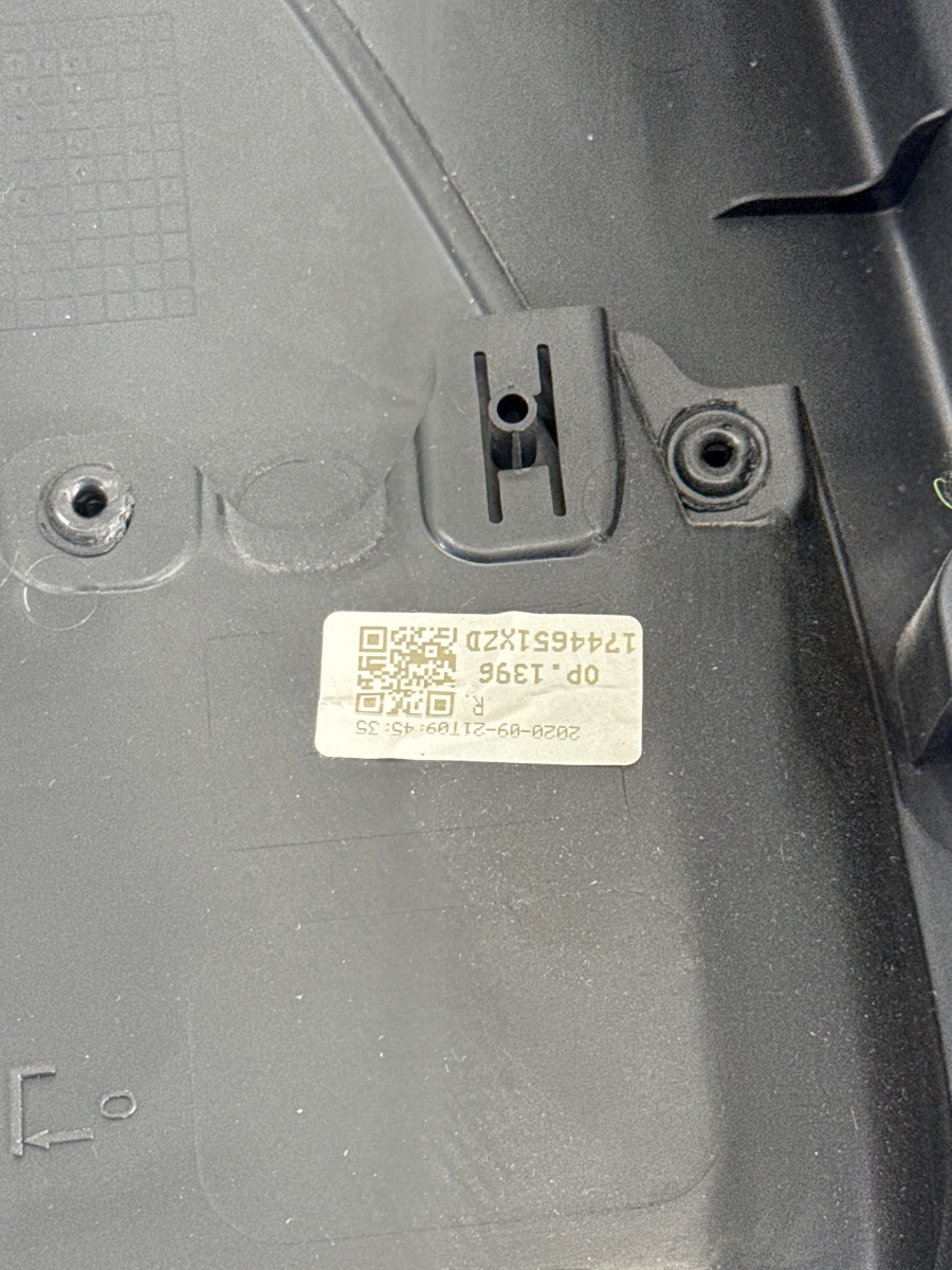 Pannello Interno Porta Posteriore Destra Citroën C3 Aircross 1744650X - immagine 6